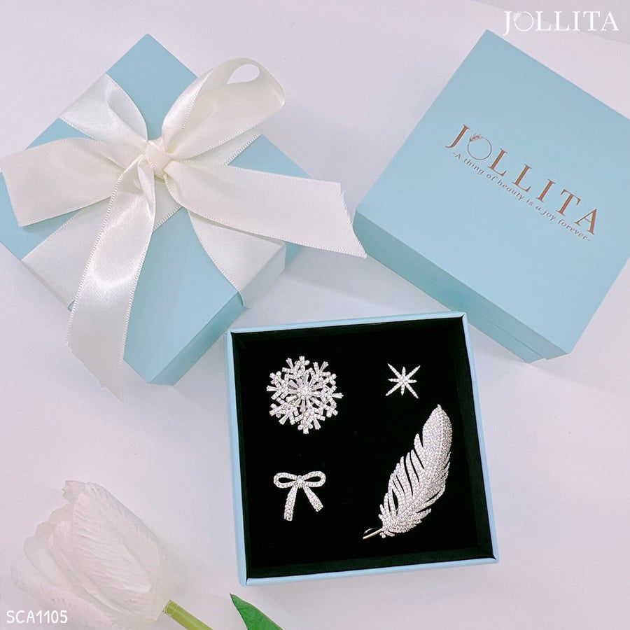  Set quà tặng 20/11 trâm cài áo cao cấp sang trọng 