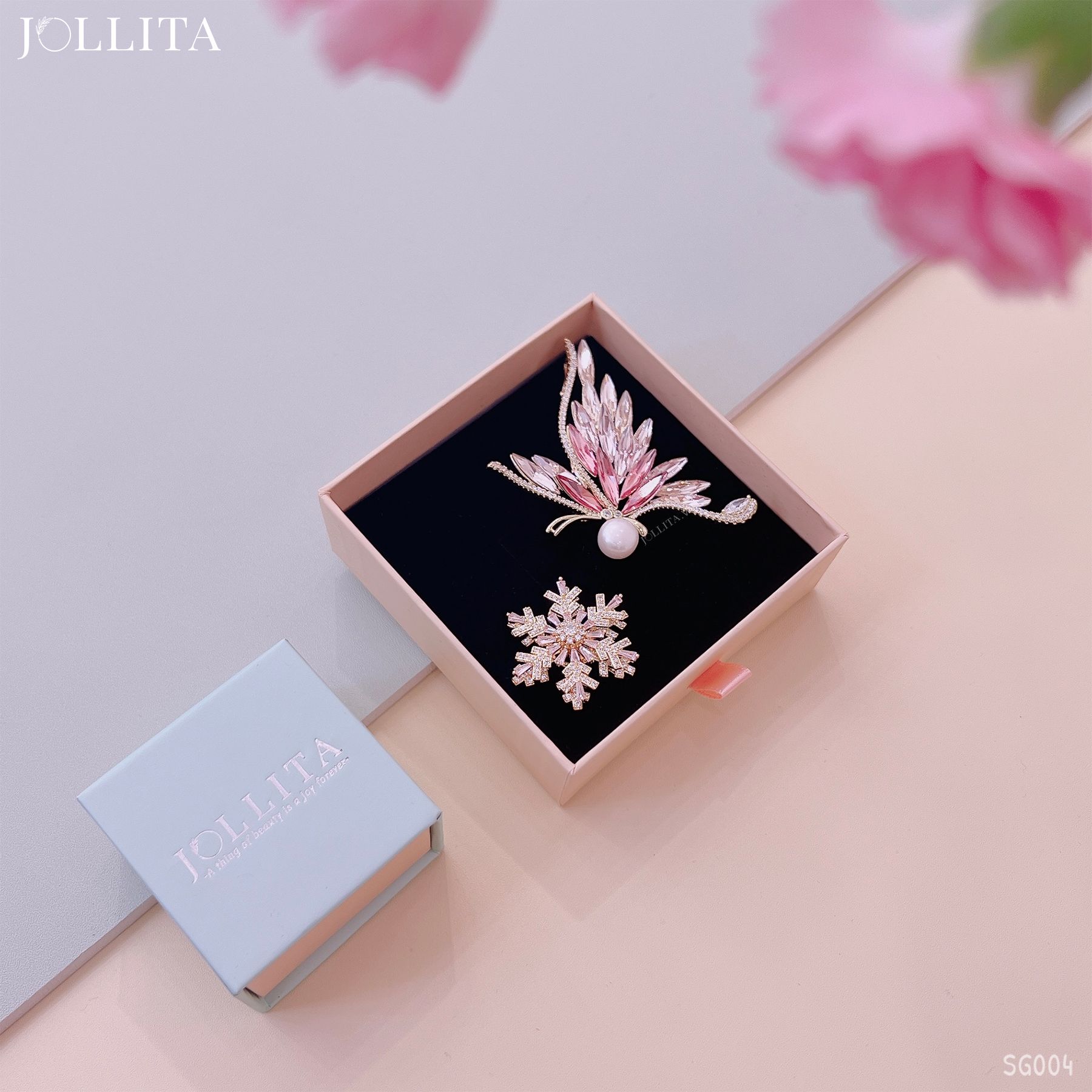  Set quà tặng 20/11 cài áo cao cấp sang trọng SG004 