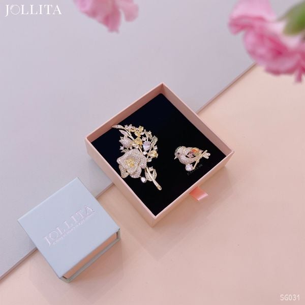  Set quà tặng 20/11 cài áo cao cấp sang trọng SG031 