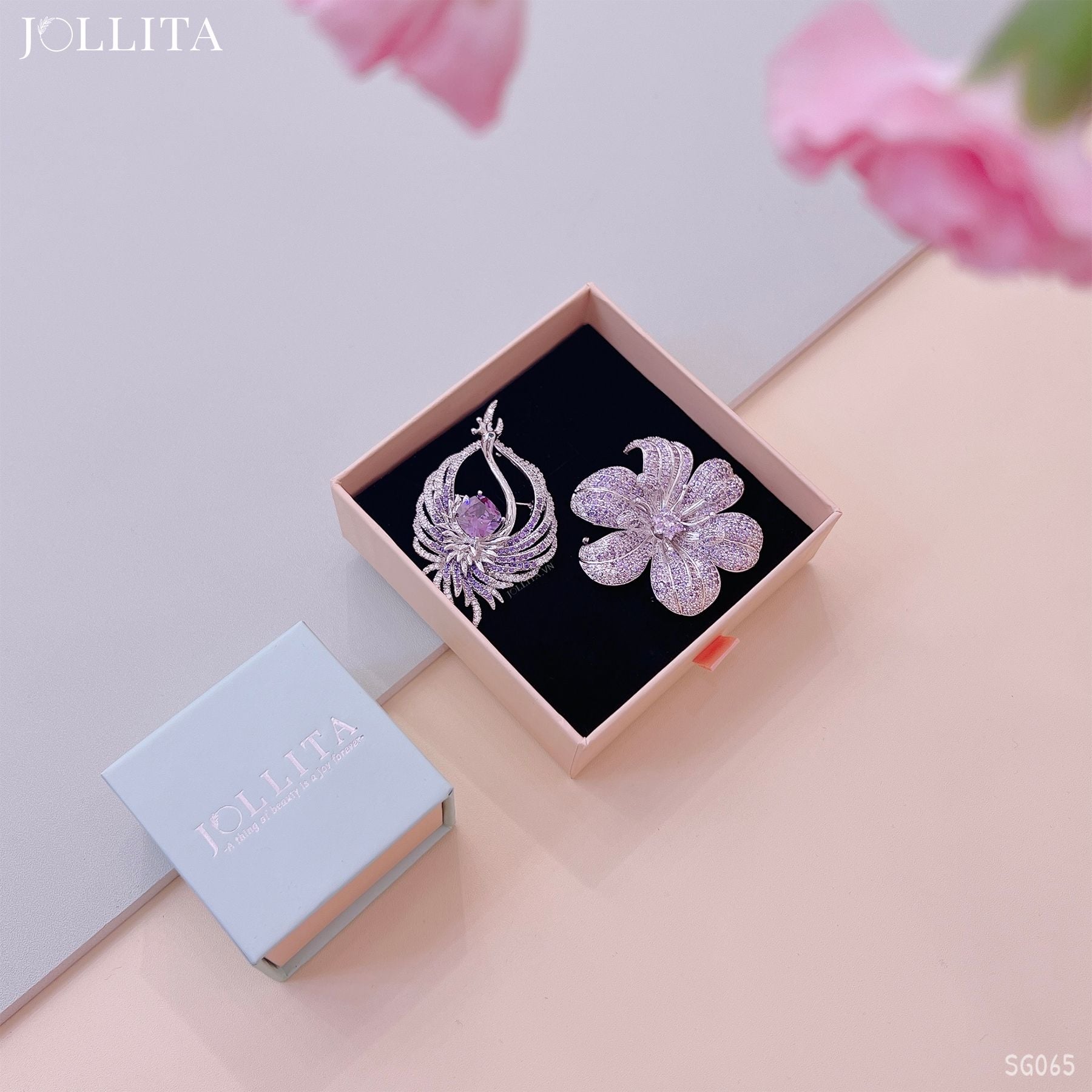  Set quà tặng 20/11 cài áo cao cấp sang trọng SG065 