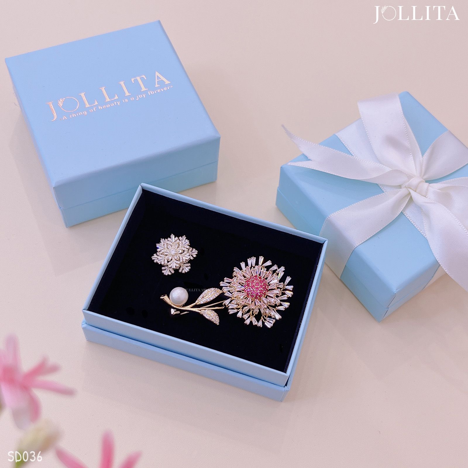  Set quà tặng 20/11 cài áo cao cấp sang trọng SD036 