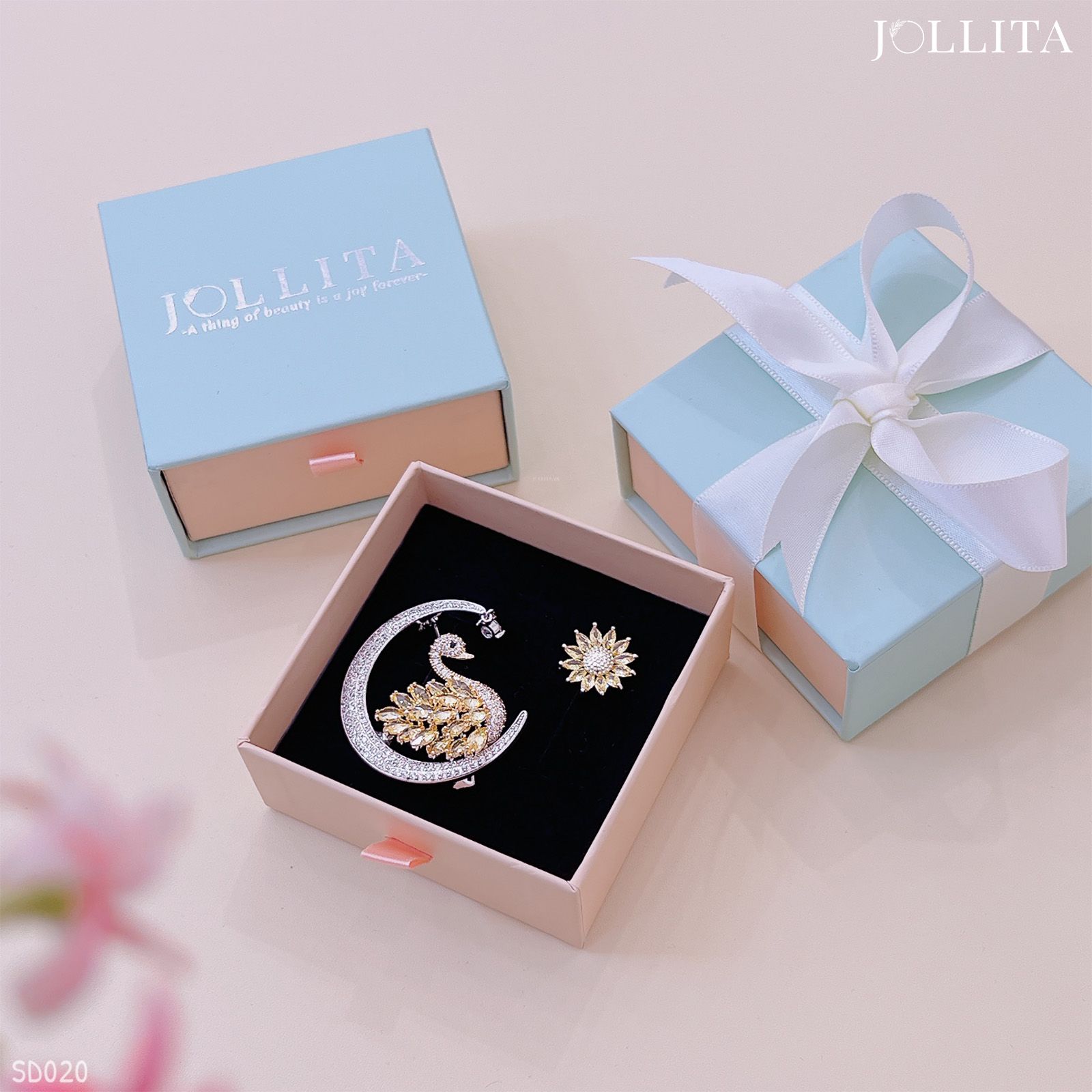  Set quà tặng 20/11 cài áo cao cấp sang trọng SD020 