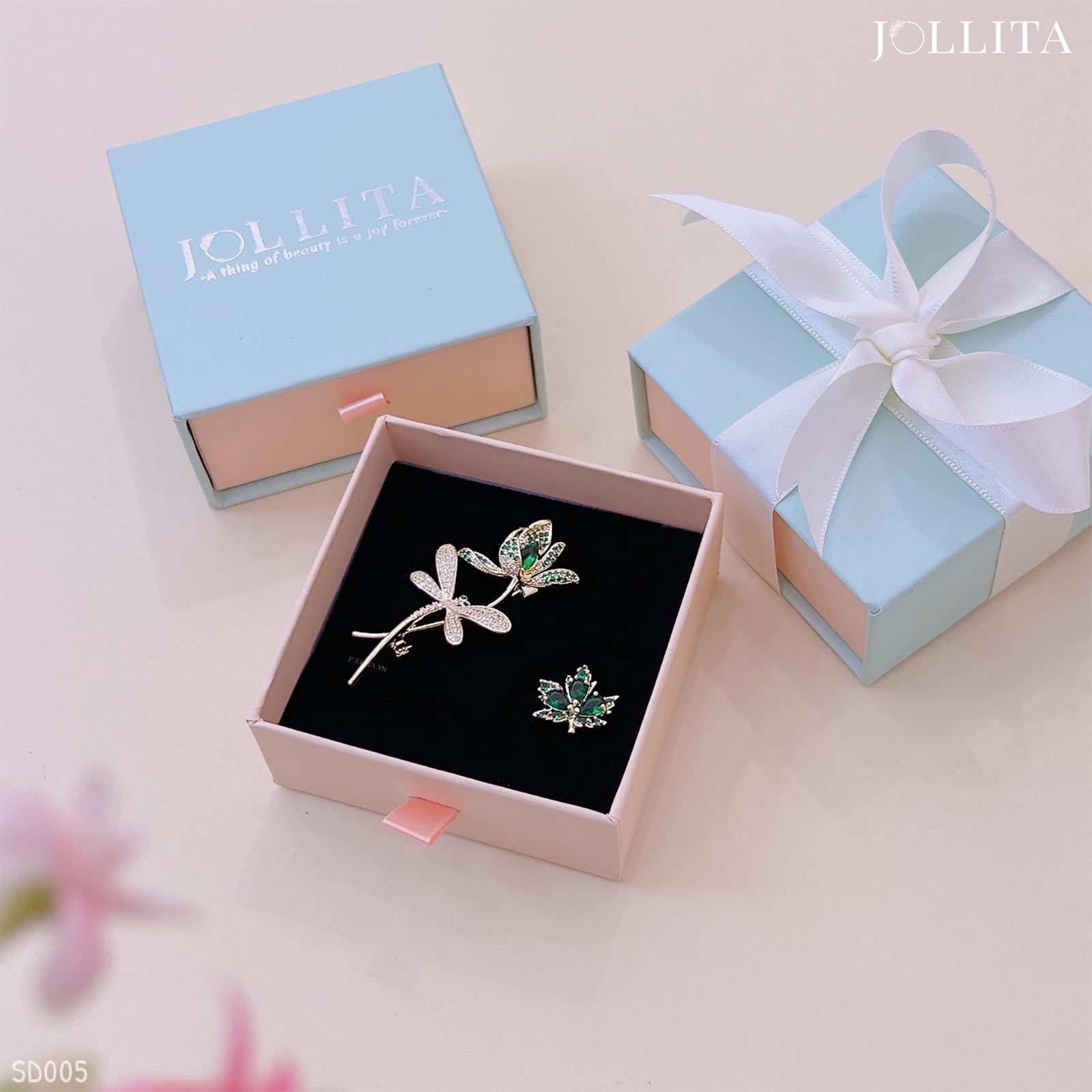  Set quà tặng 20/11 cài áo cao cấp sang trọng SD005 