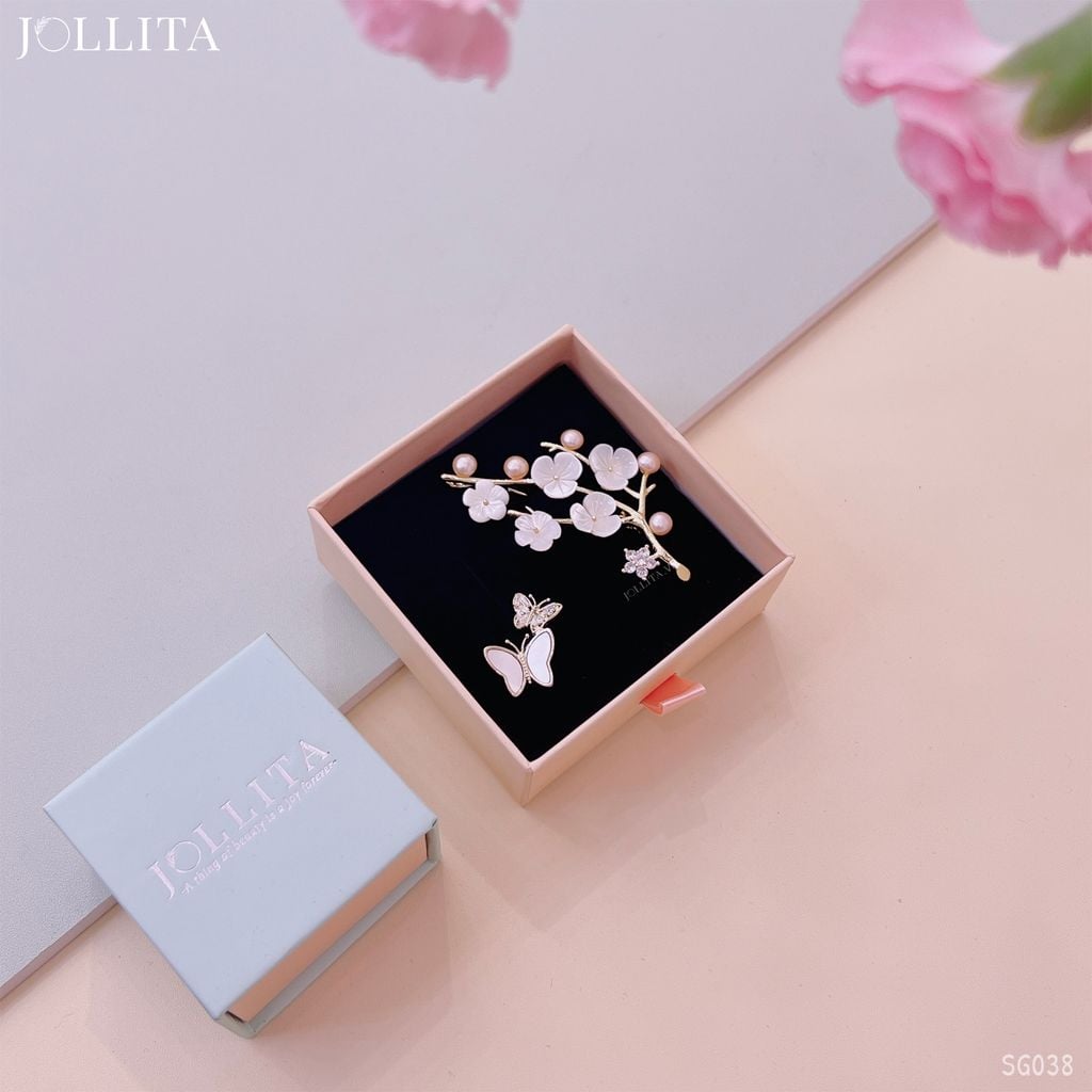  Set quà tặng 20/11 cài áo cao cấp sang trọng SG038 