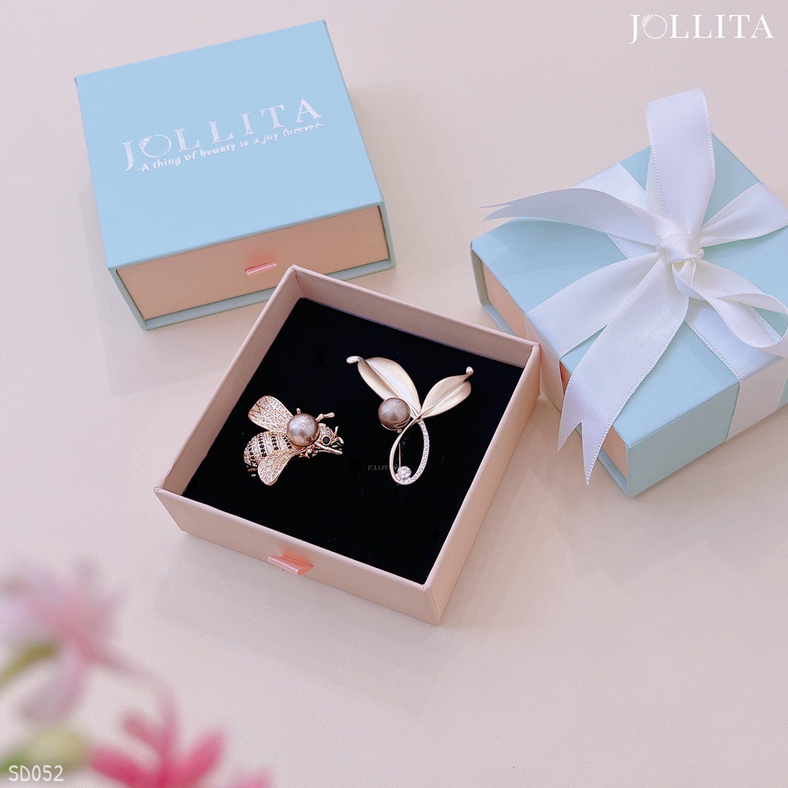  Set quà tặng 20/11 cài áo cao cấp sang trọng SD052 