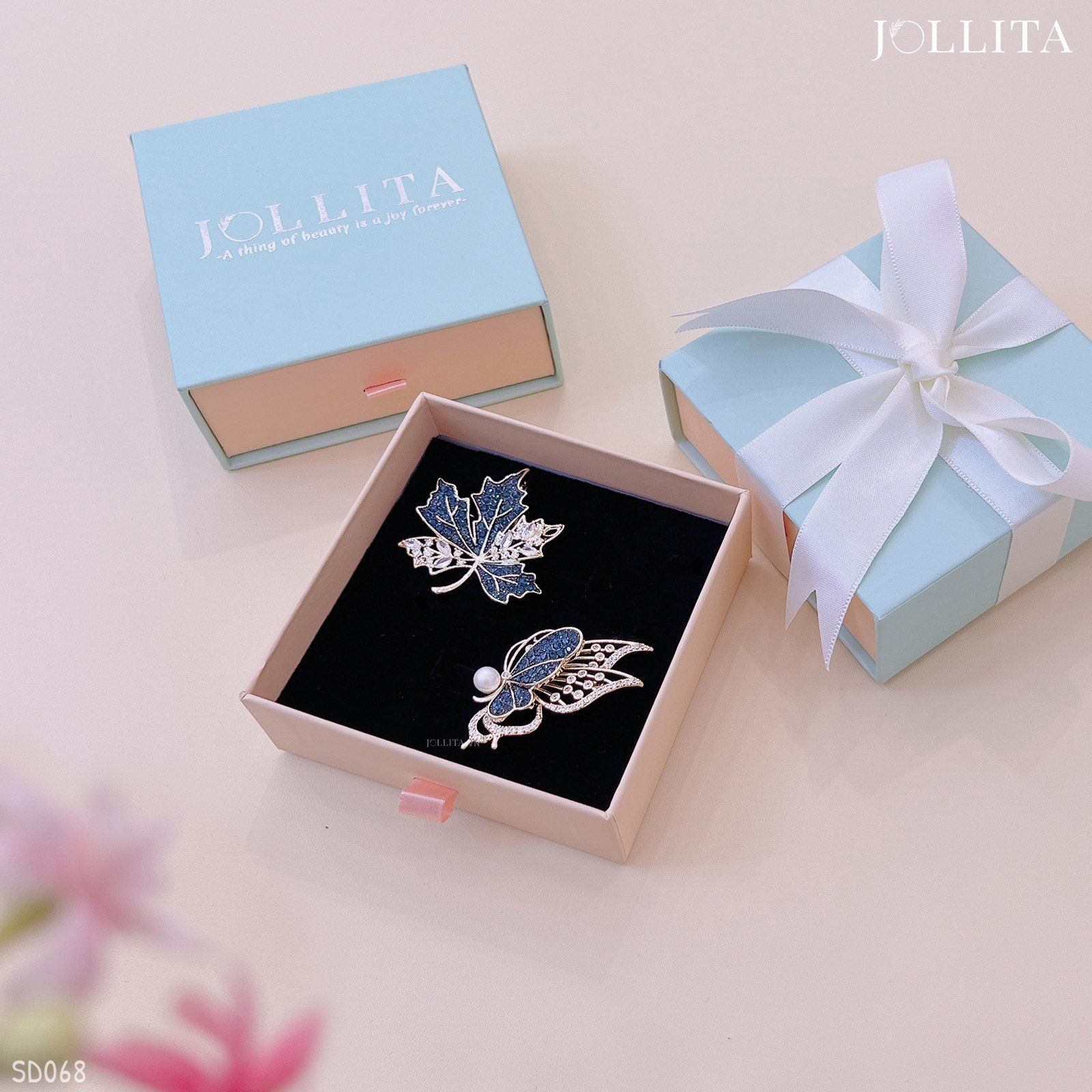  Set quà tặng 20/11 cài áo cao cấp sang trọng SD068 