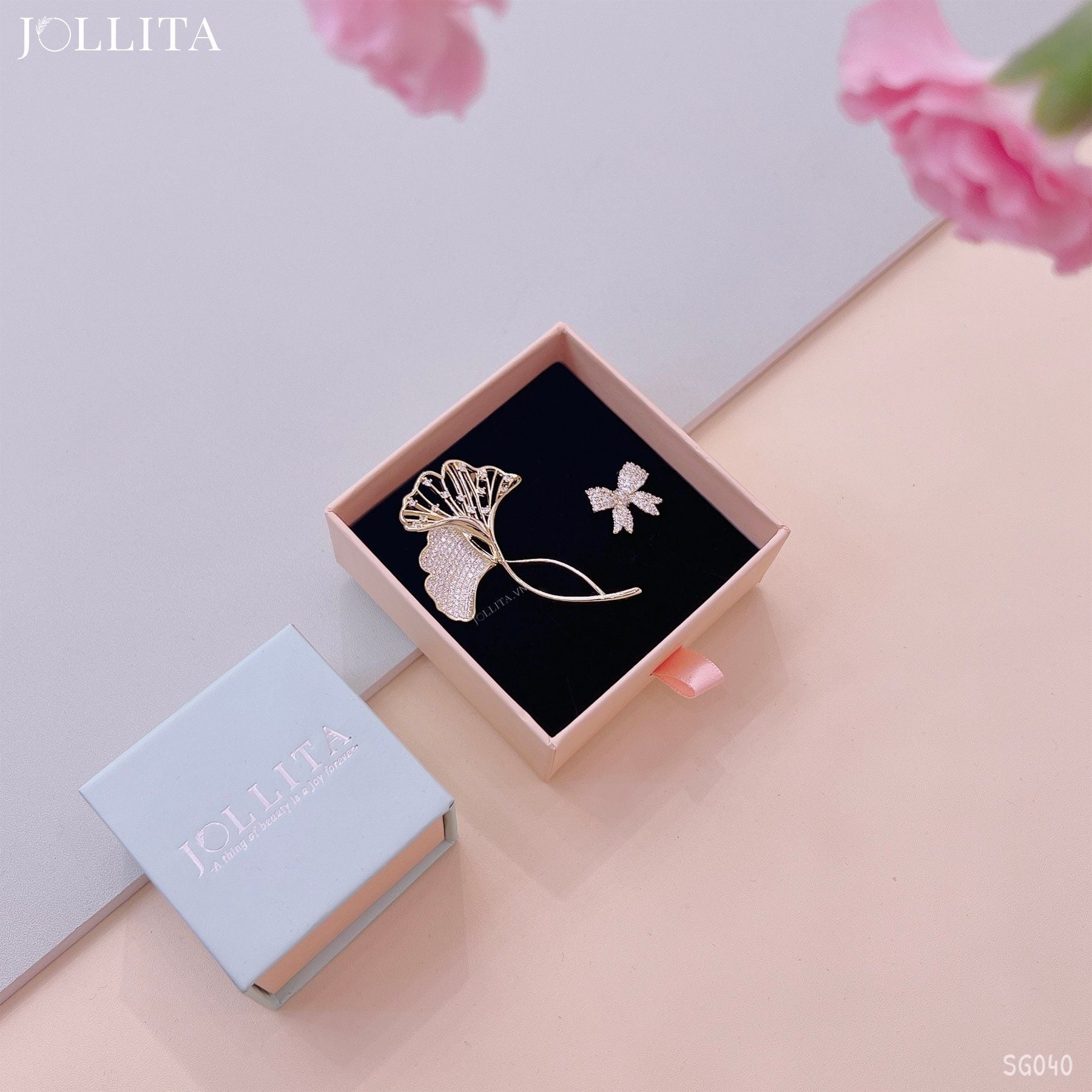  Set quà tặng 20/11 cài áo cao cấp sang trọng SG040 