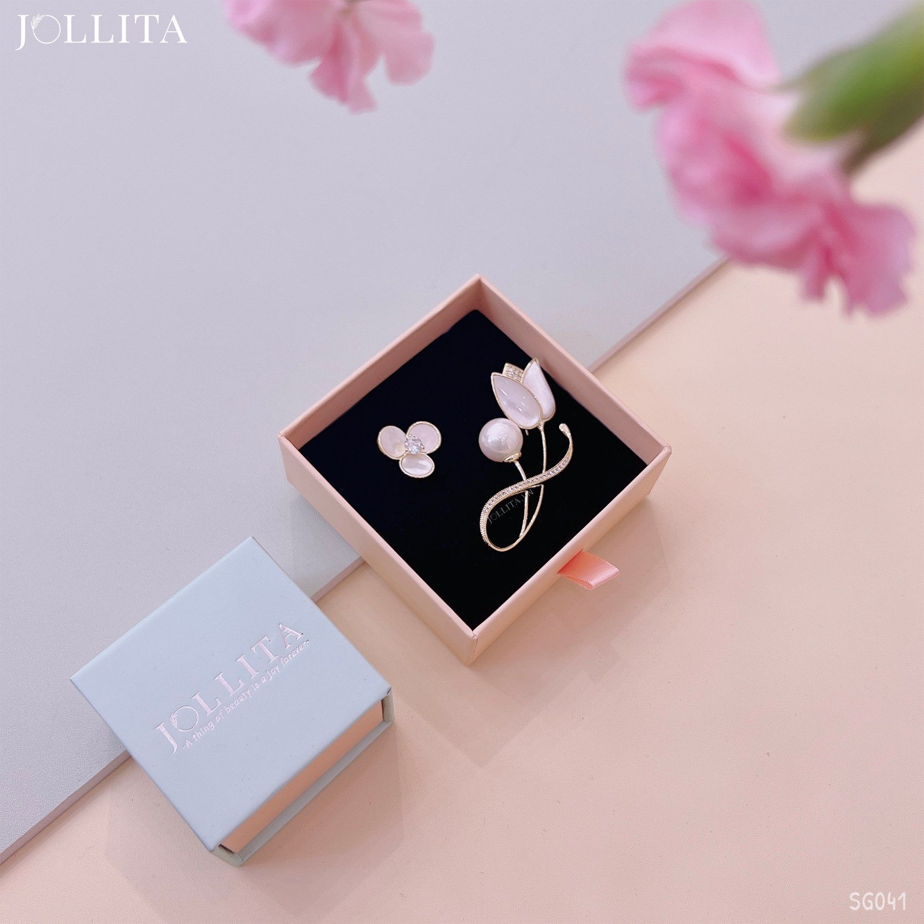  Set quà tặng 20/11 cài áo cao cấp sang trọng SG041 