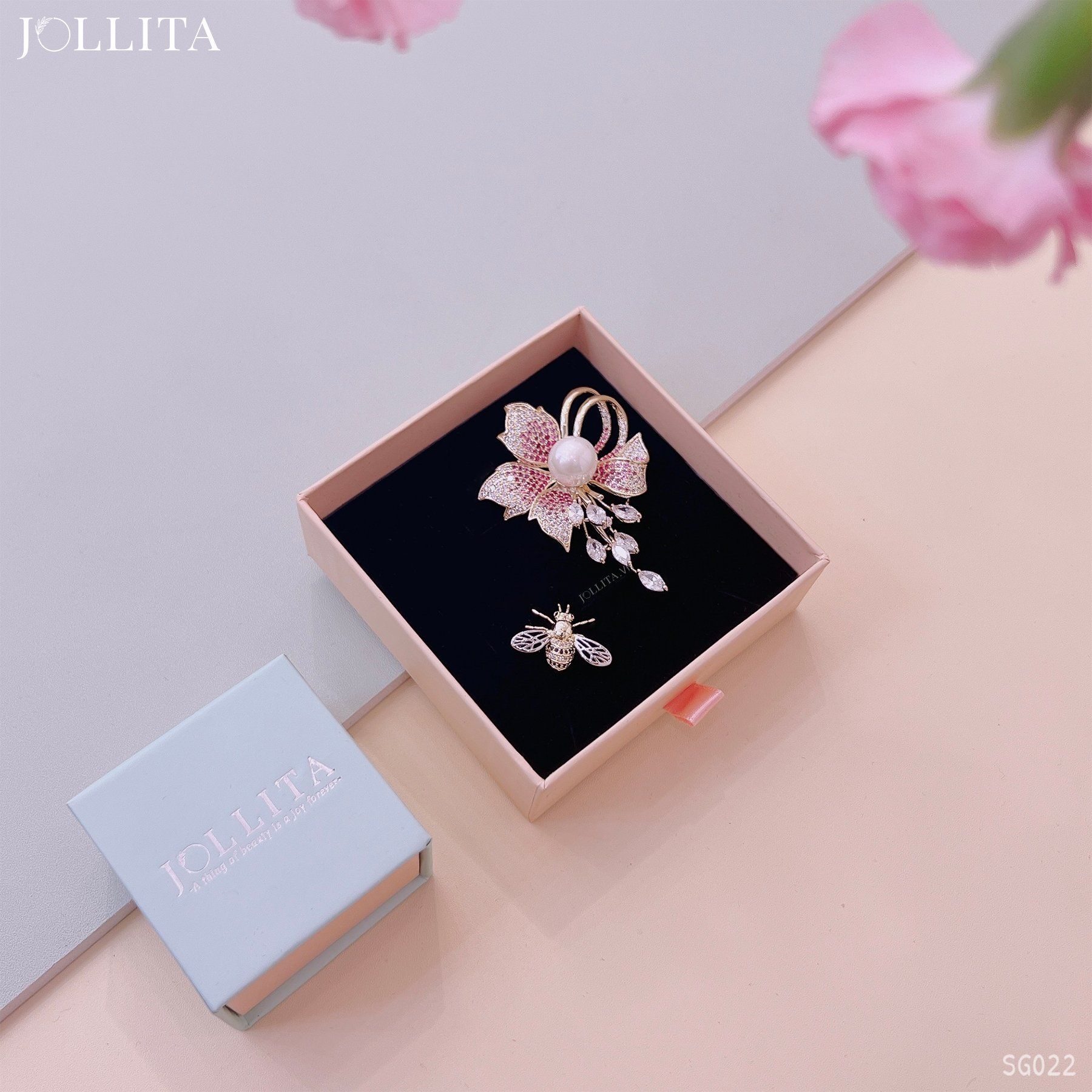  Set quà tặng 20/11 cài áo cao cấp sang trọng SG022 