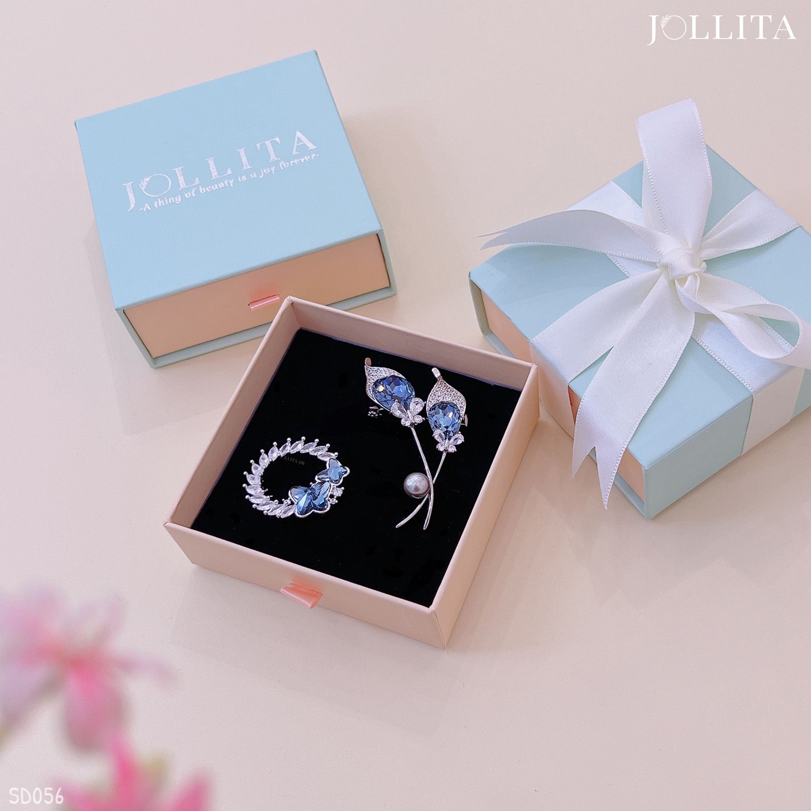  Set quà tặng 20/11 cài áo cao cấp sang trọng SD056 