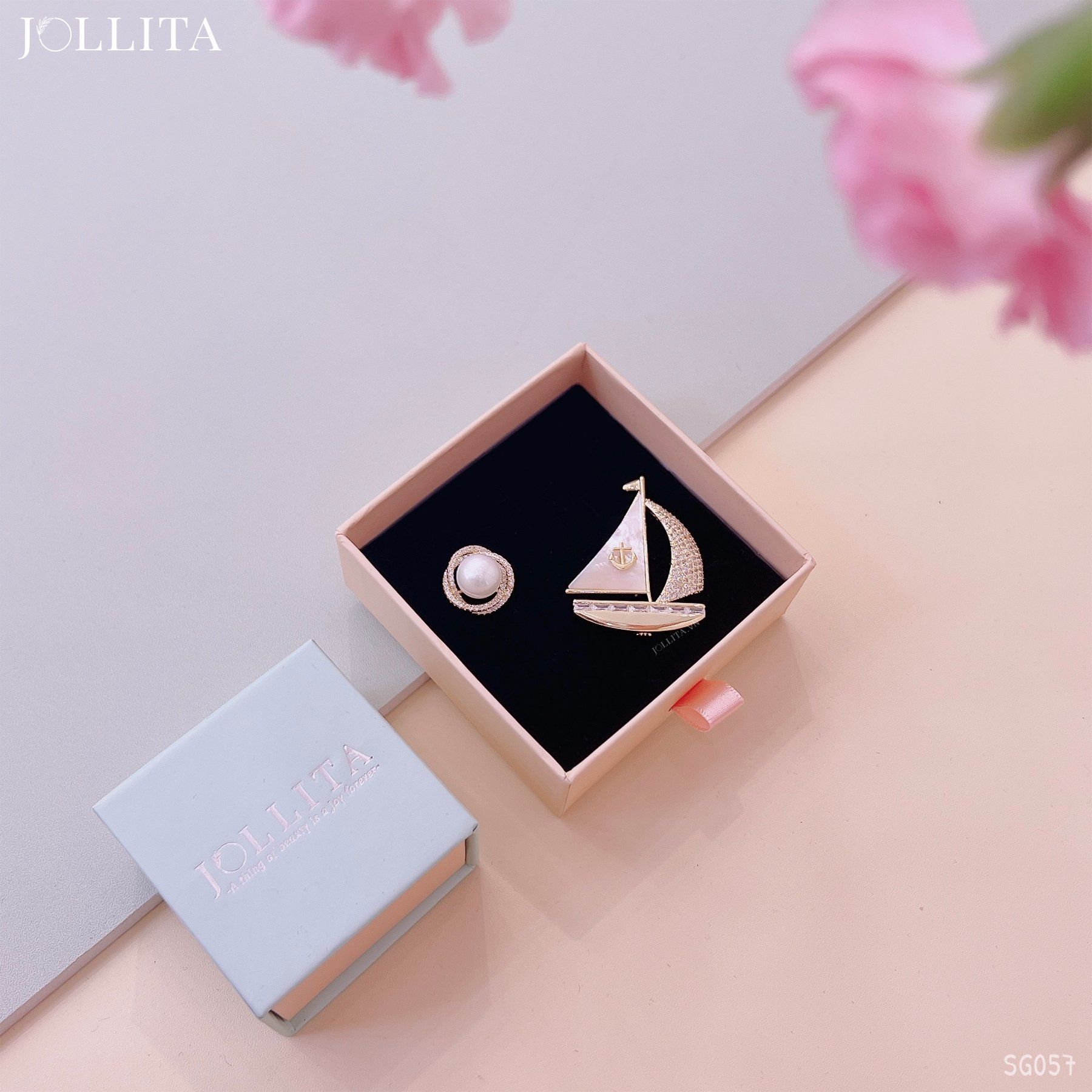  Set quà tặng 20/11 cài áo cao cấp sang trọng SG057 