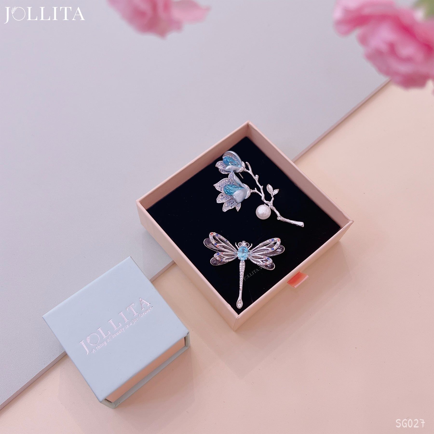  Set quà tặng 20/11 cài áo cao cấp sang trọng SG027 