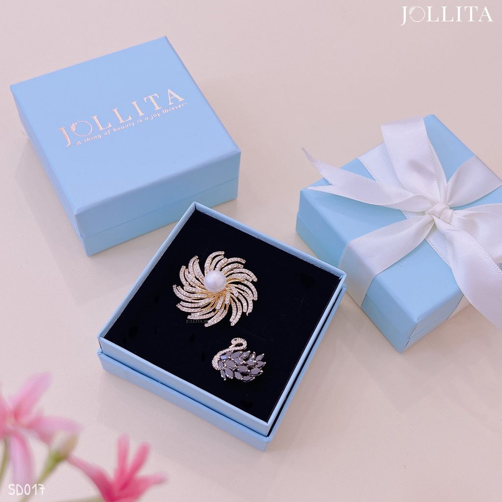  Set quà tặng 20/11 cài áo cao cấp sang trọng SD017 