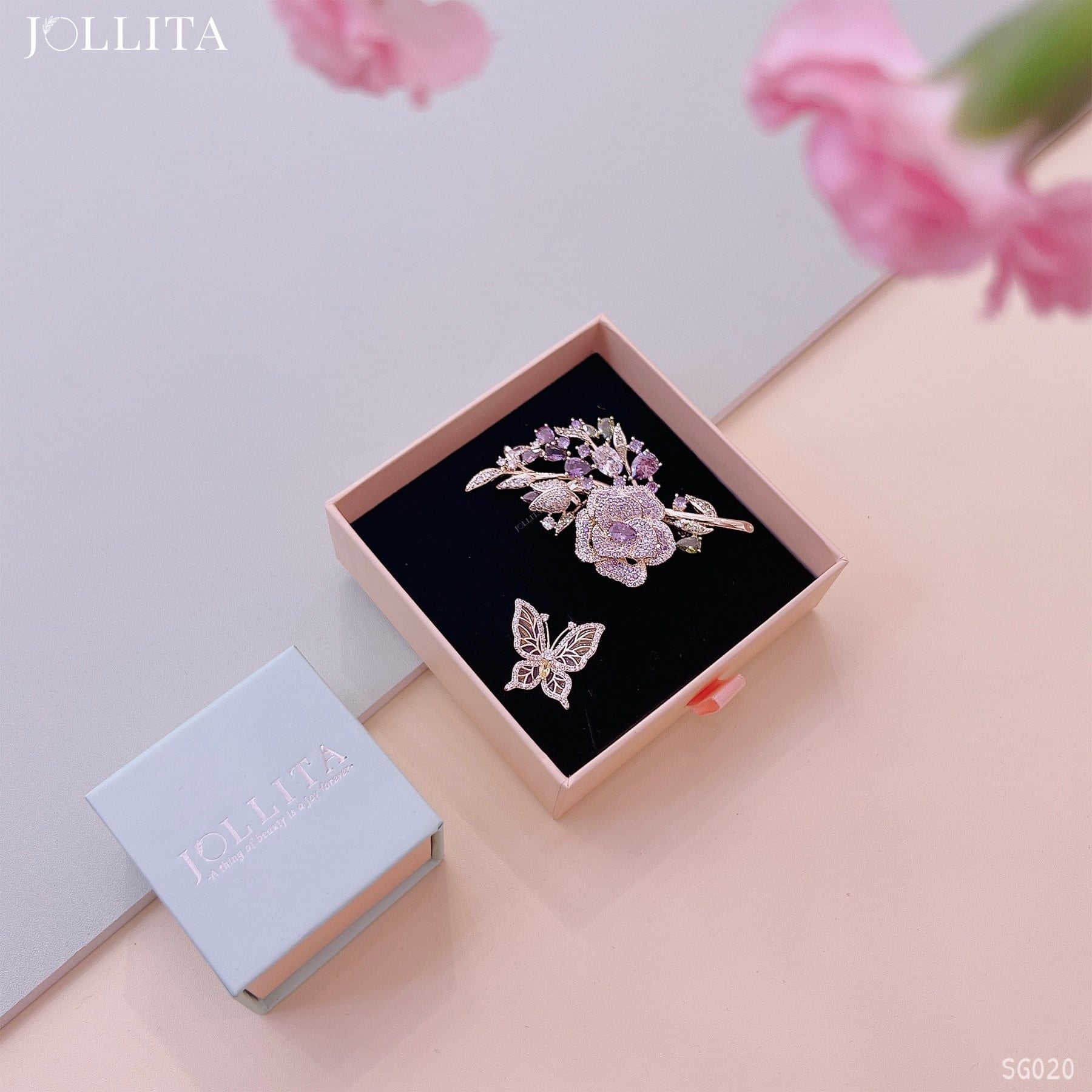  Set quà tặng 20/11 cài áo cao cấp sang trọng SG020 