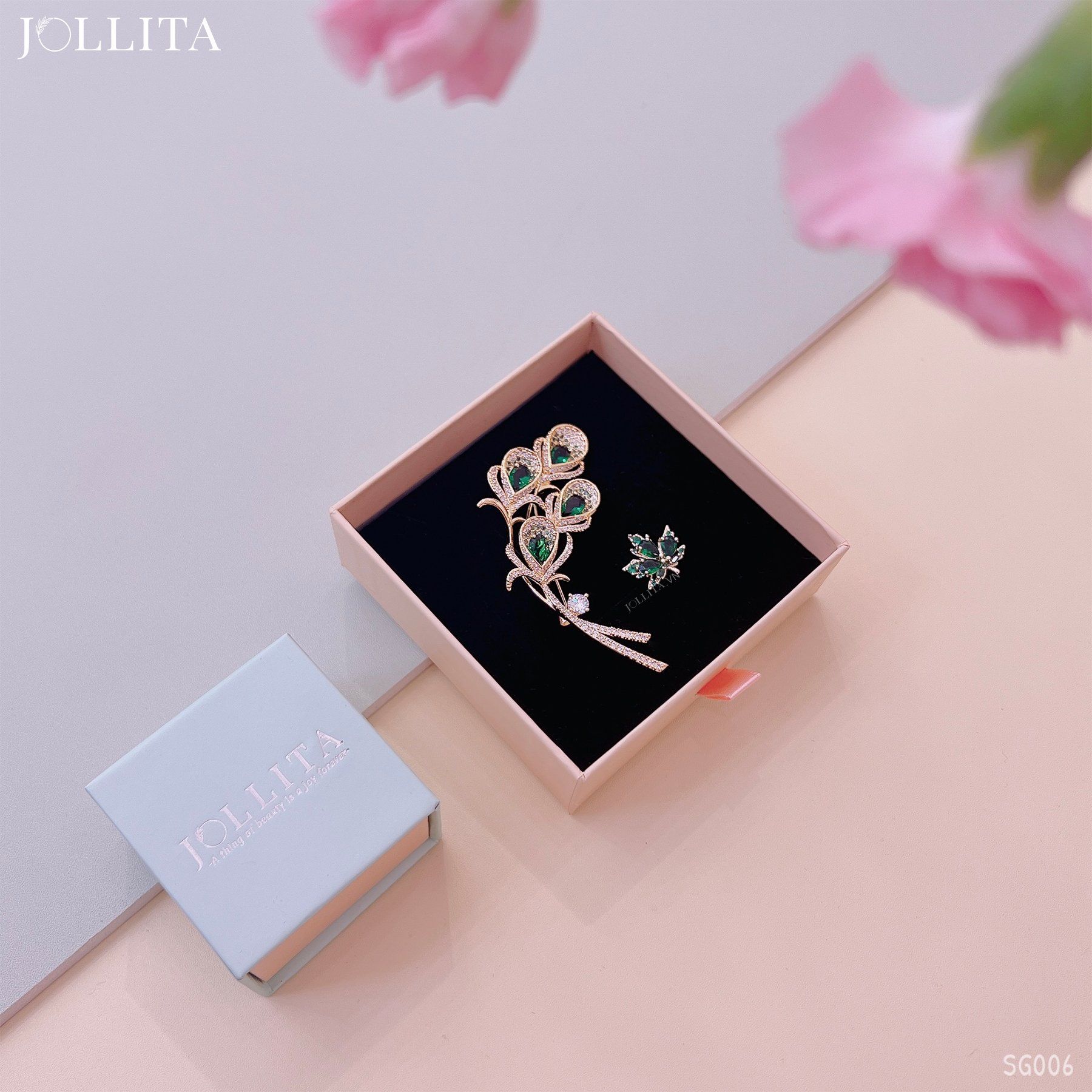  Set quà tặng 20/11 cài áo cao cấp sang trọng SG006 