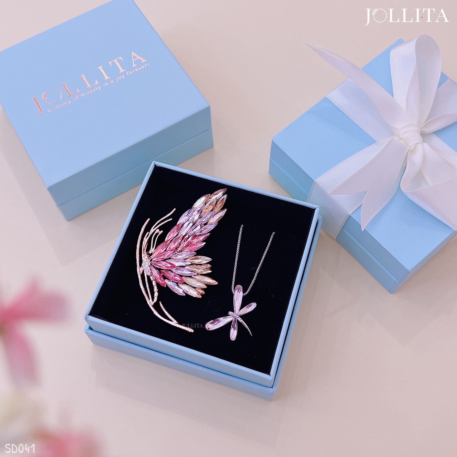  Set quà tặng 20/11 cài áo Dây chuyền cao cấp sang trọng - 041 