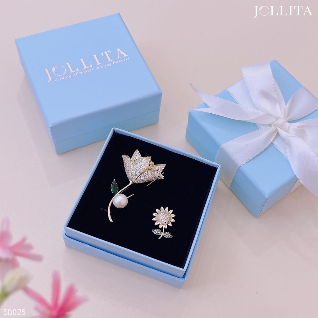  Set quà tặng 20/11 cài áo cao cấp sang trọng SD025 