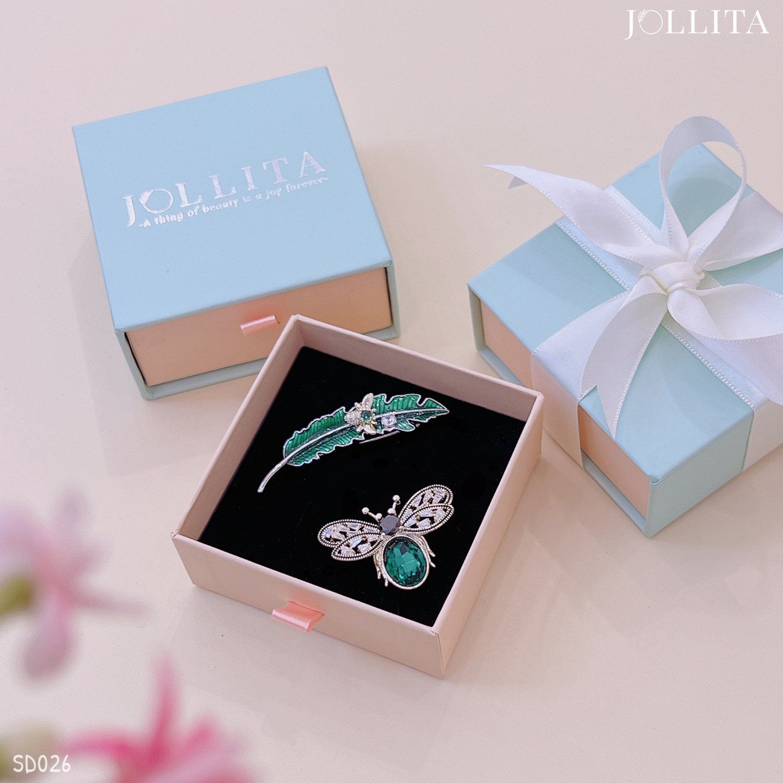  Set quà tặng 20/11 cài áo cao cấp sang trọng SD026 