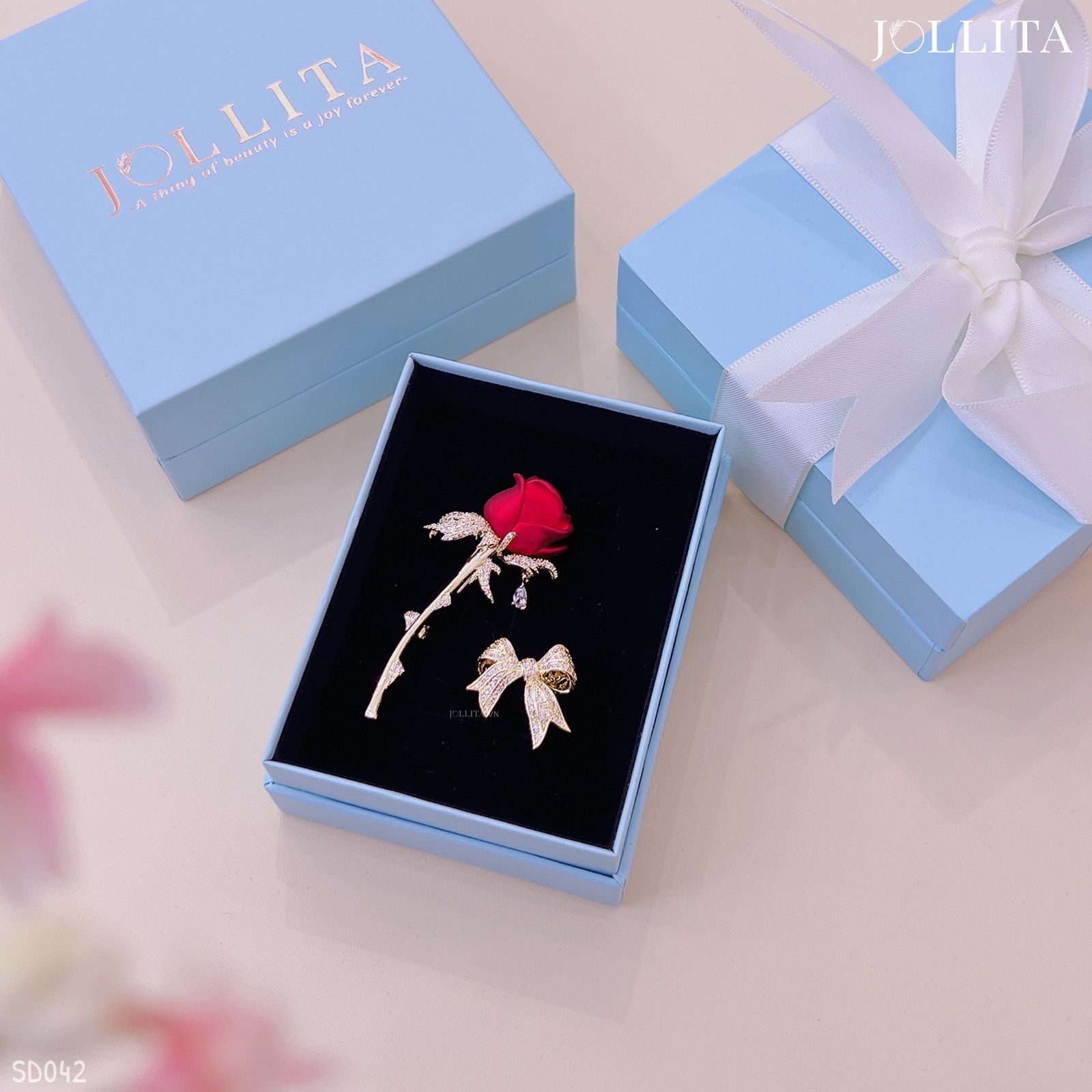  Set quà tặng 20/11 cài áo cao cấp sang trọng SD042 