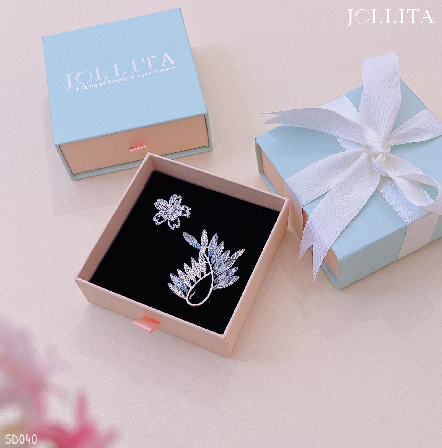  Set quà tặng 20/11 cài áo cao cấp sang trọng SD040 