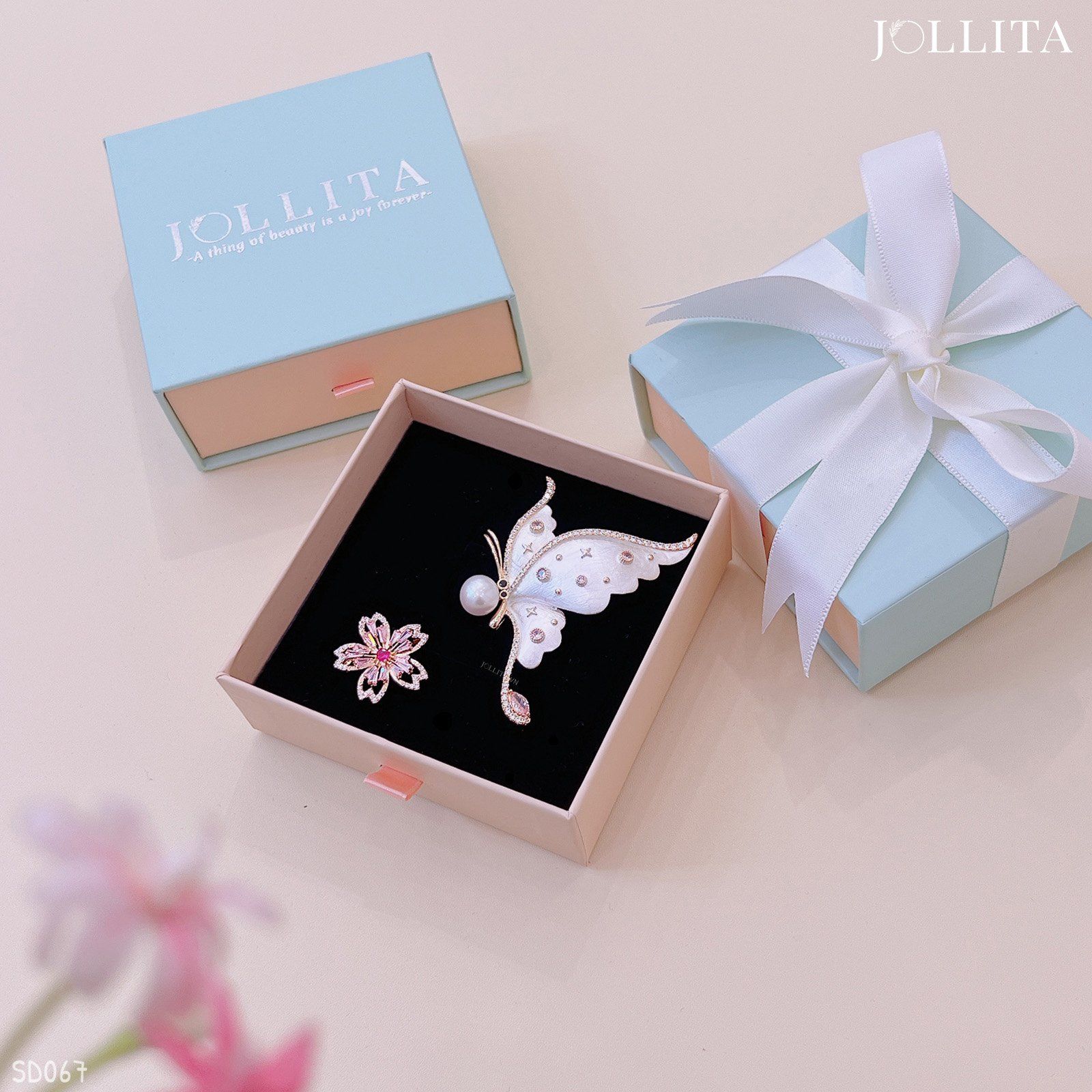  Set quà tặng 20/11 cài áo cao cấp sang trọng SD067 