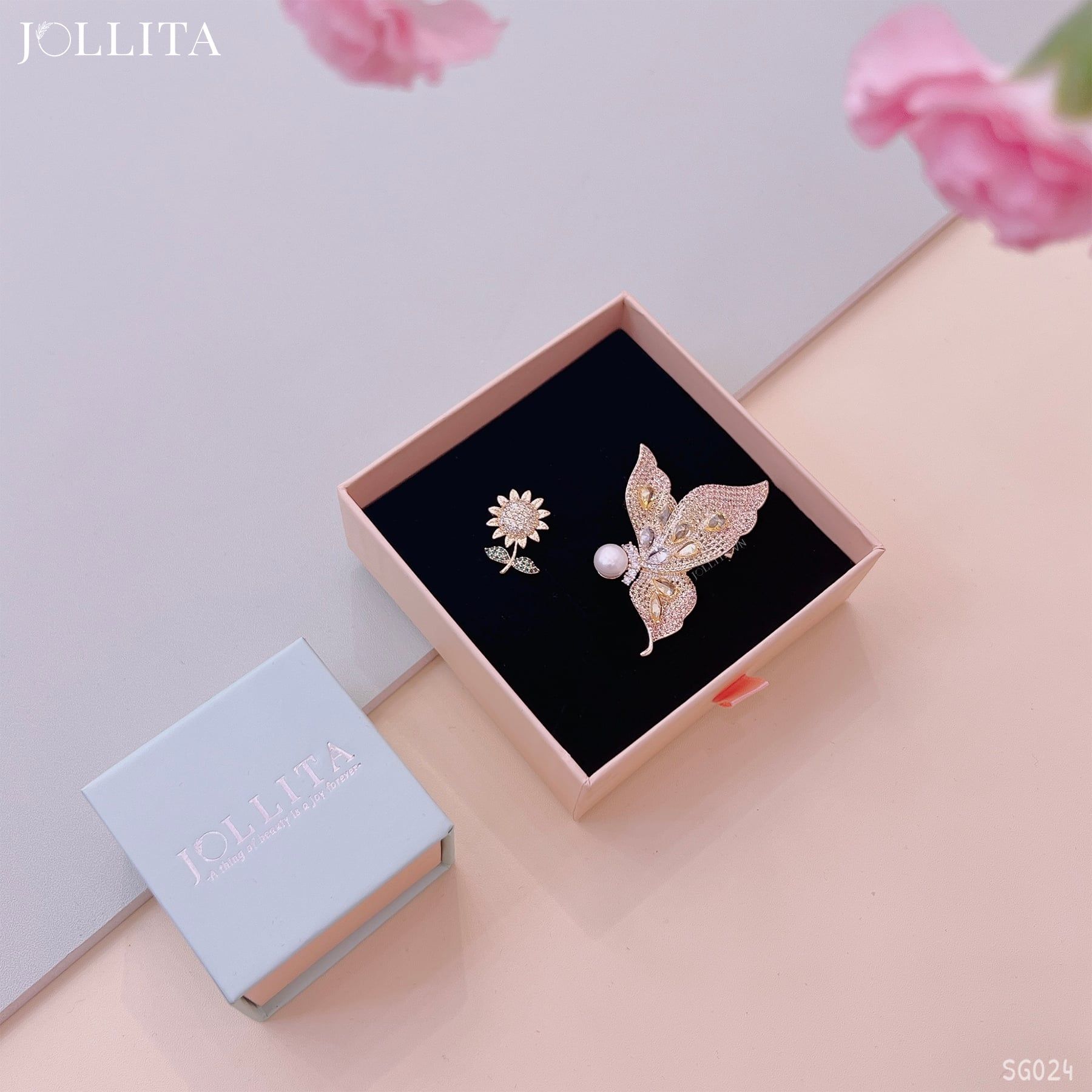  Set quà tặng 20/11 cài áo cao cấp sang trọng SG024 