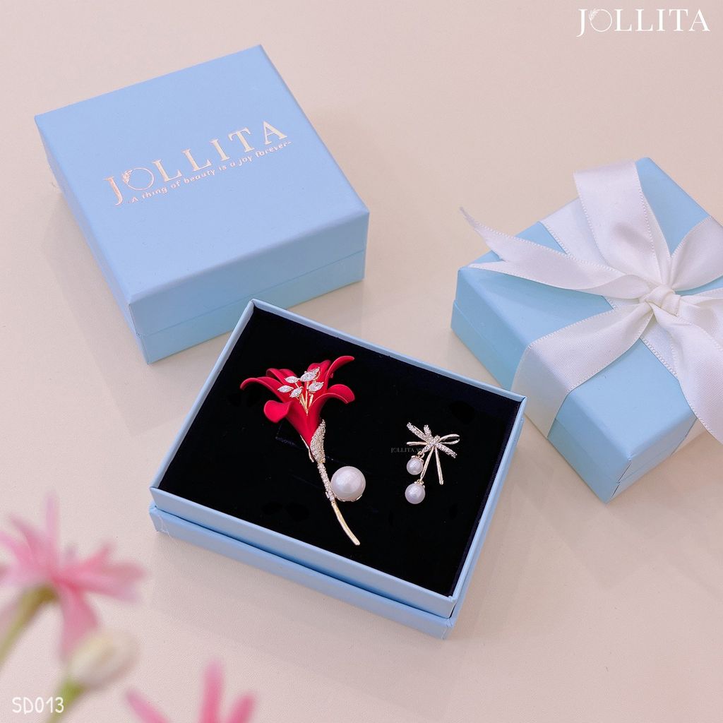  Set quà tặng 20/11 cài áo cao cấp sang trọng SD013 