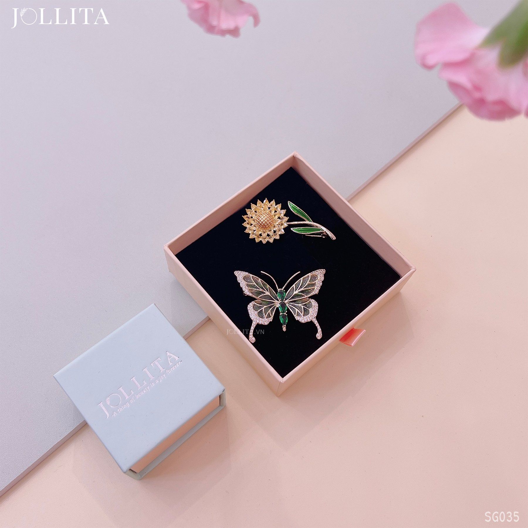  Set quà tặng 20/11 cài áo cao cấp sang trọng SG035 