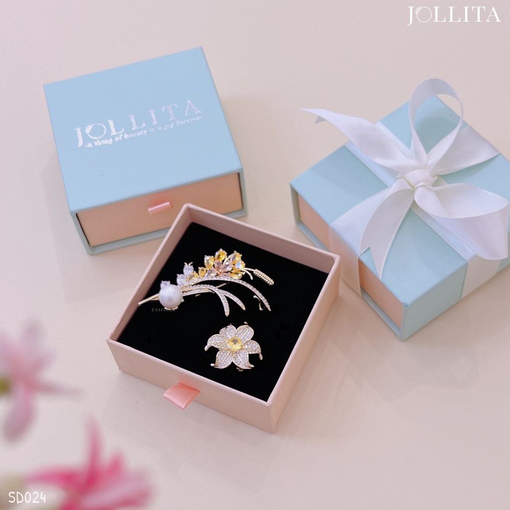  Set quà tặng 20/11 cài áo cao cấp sang trọng SD024 