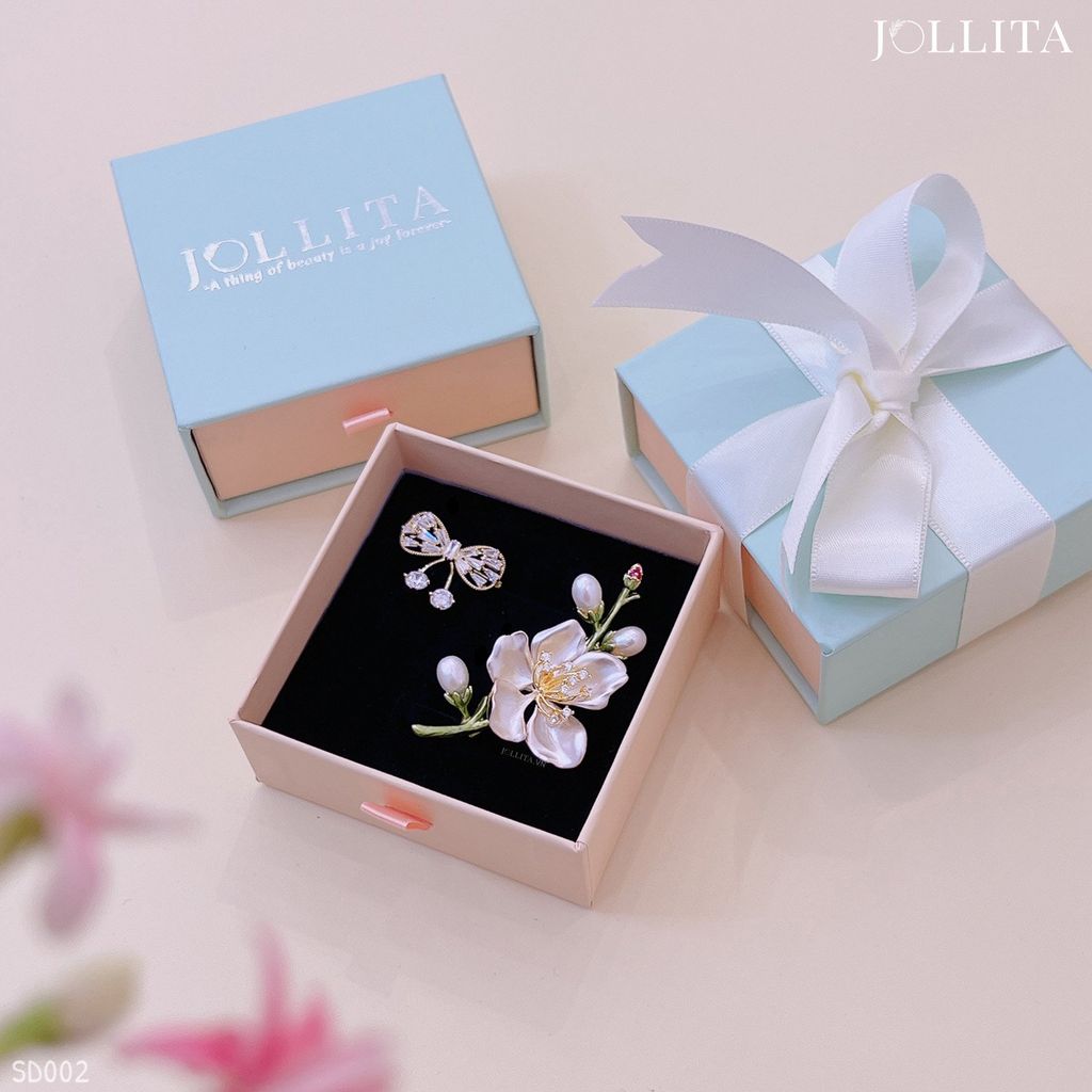  Set quà tặng 20/11 cài áo cao cấp sang trọng SD002 