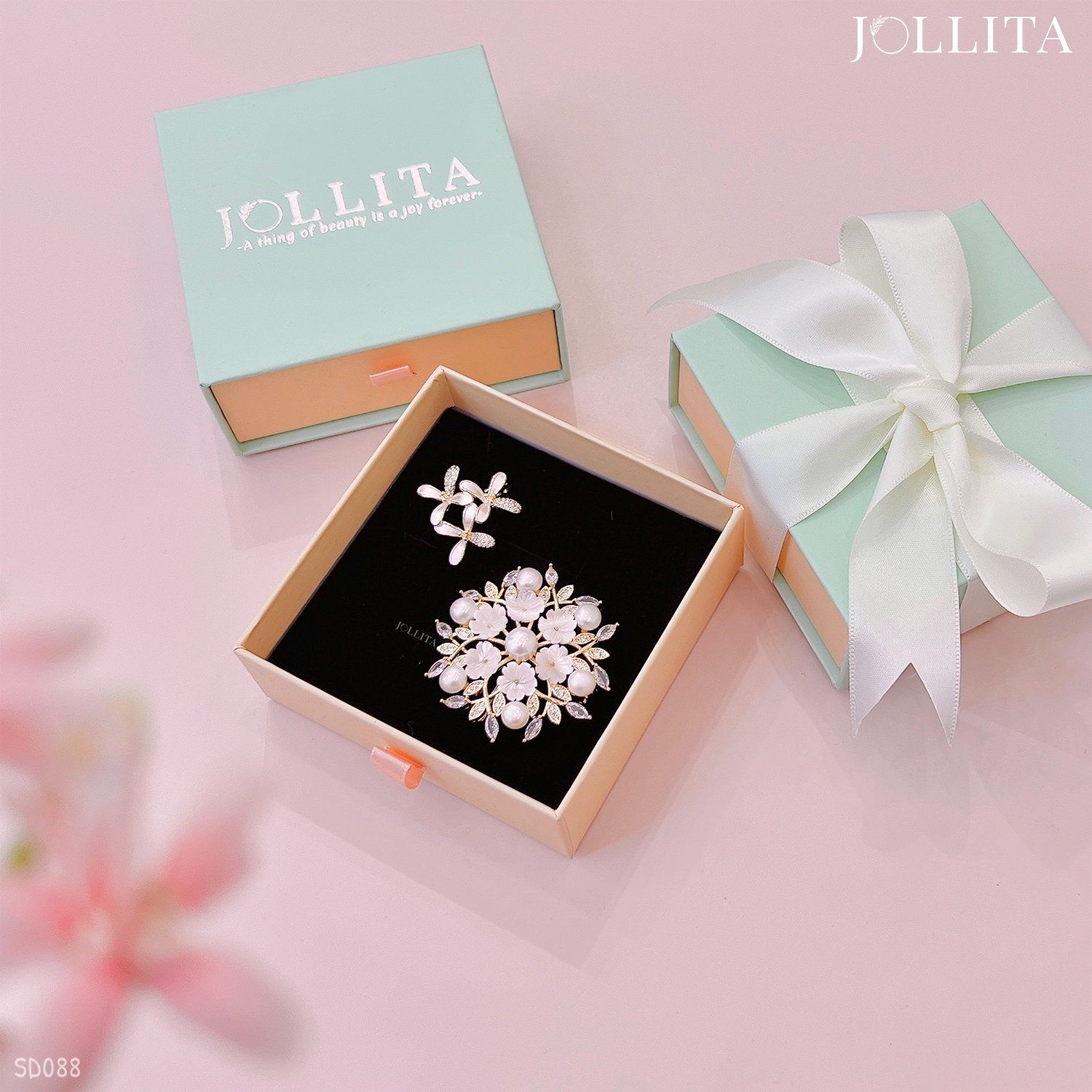  Set quà tặng 20/11 cài áo cao cấp sang trọng SD088 