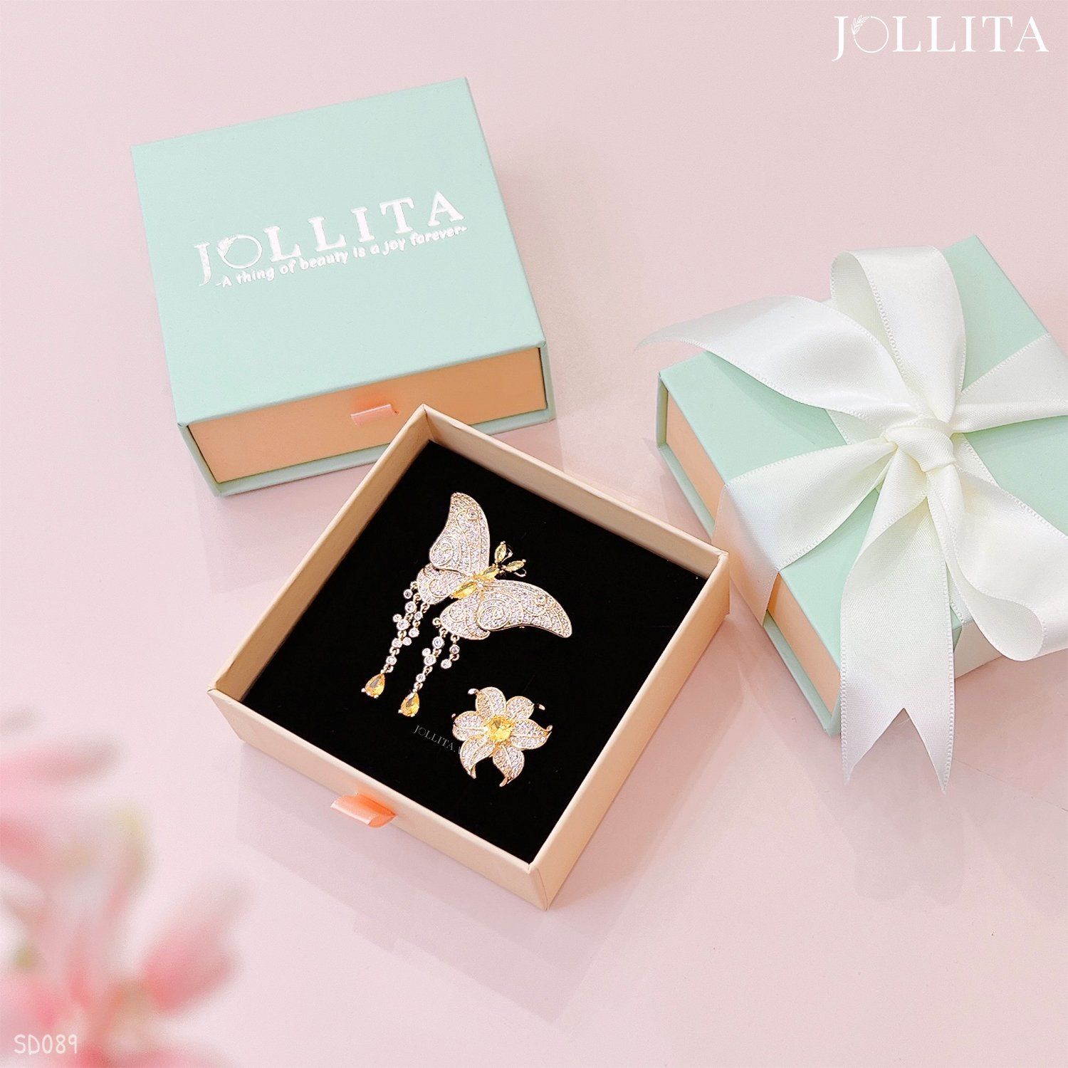  Set quà tặng 20/11 cài áo cao cấp sang trọng SD089 