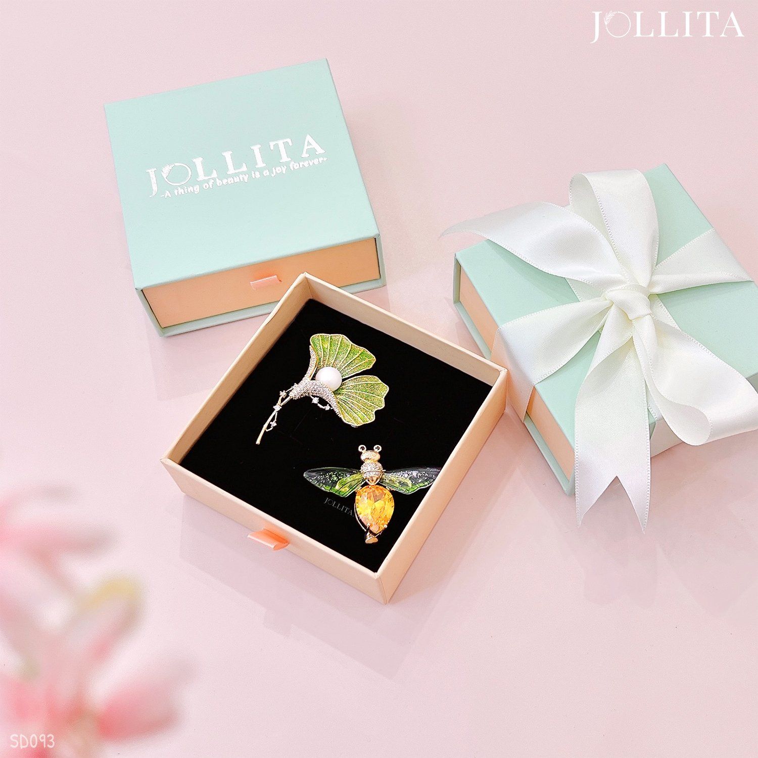  Set quà tặng 20/11 cài áo cao cấp sang trọng SD093 