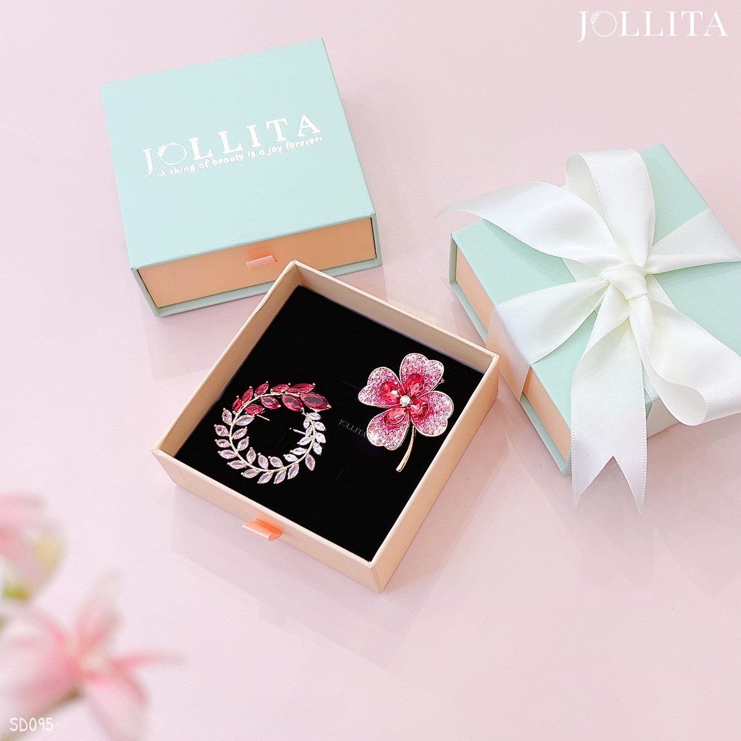  Set quà tặng 20/11 cài áo cao cấp sang trọng SD095 