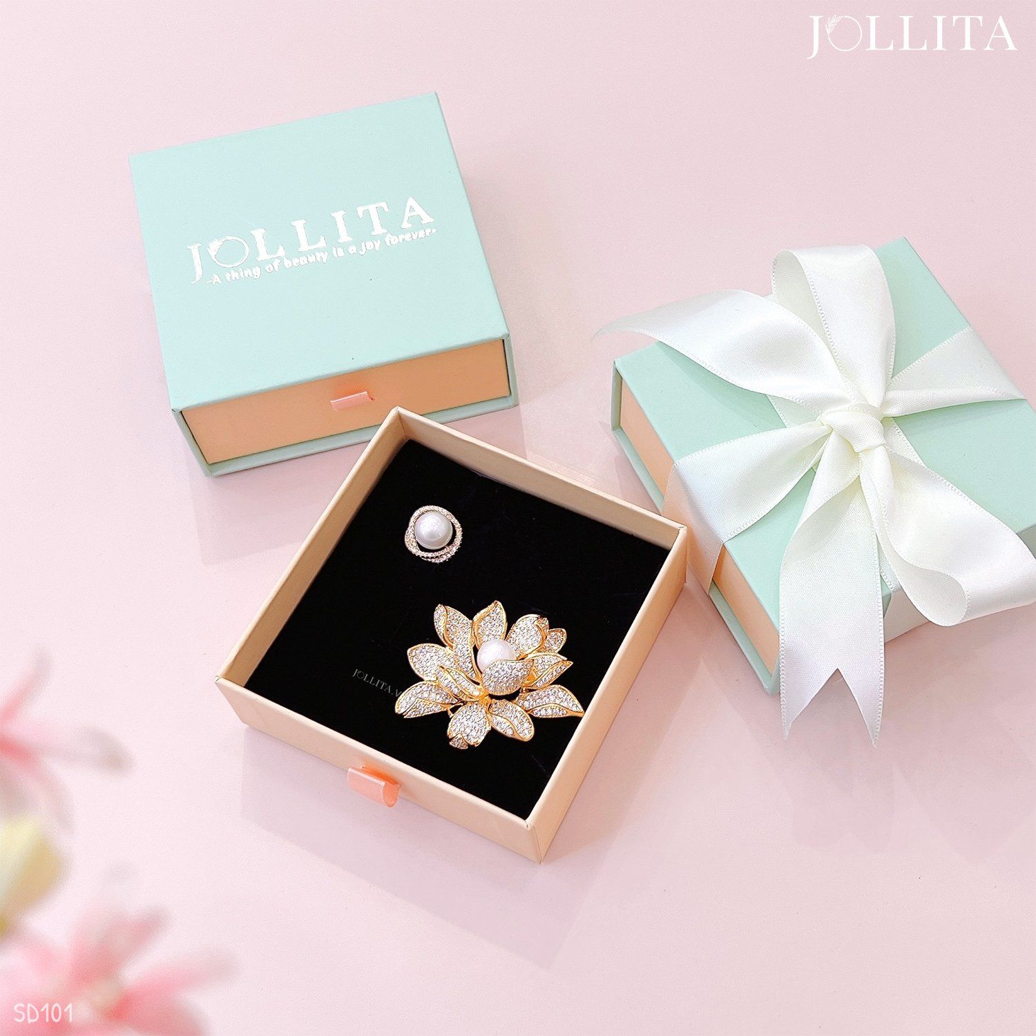  Set quà tặng 20/11 cài áo cao cấp sang trọng SD101 