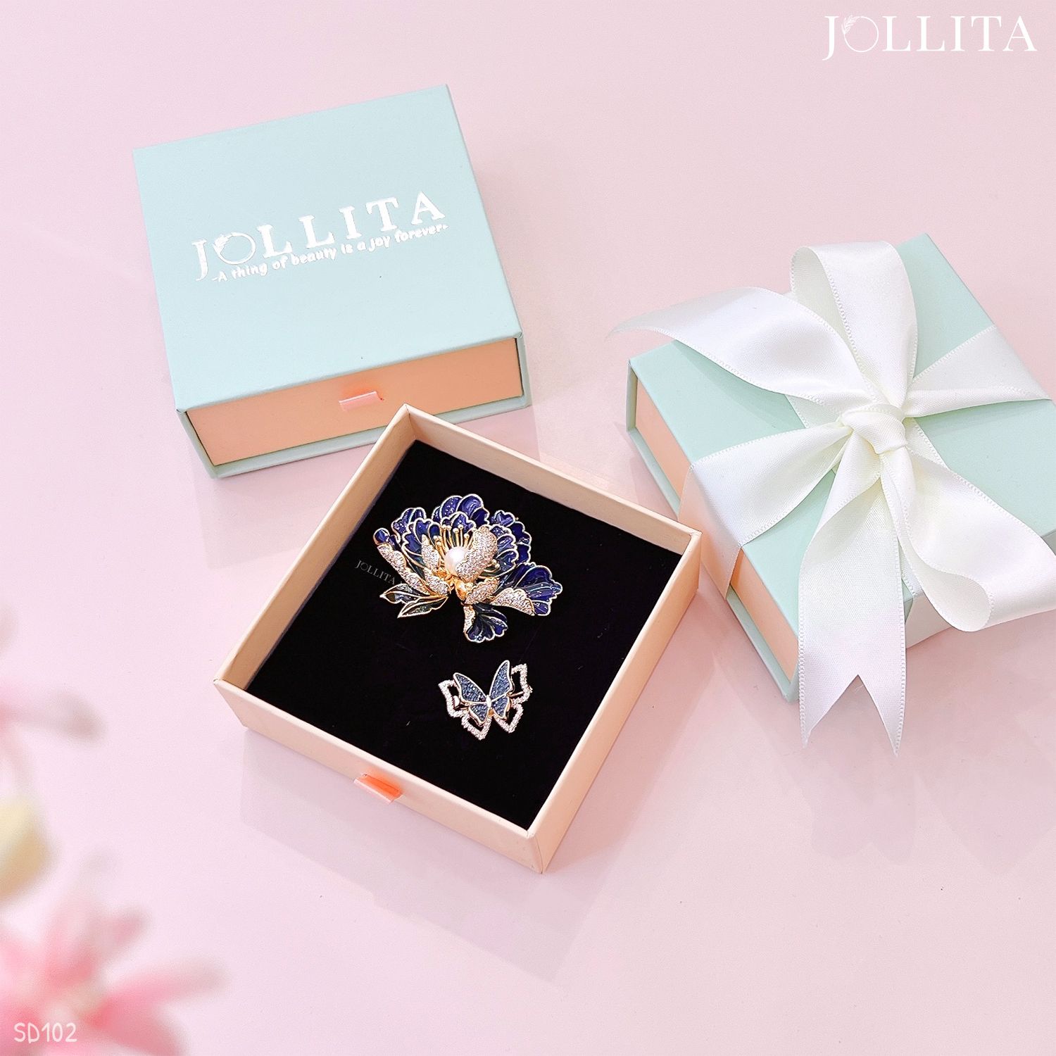  Set quà tặng 20/11 cài áo cao cấp sang trọng SD102 