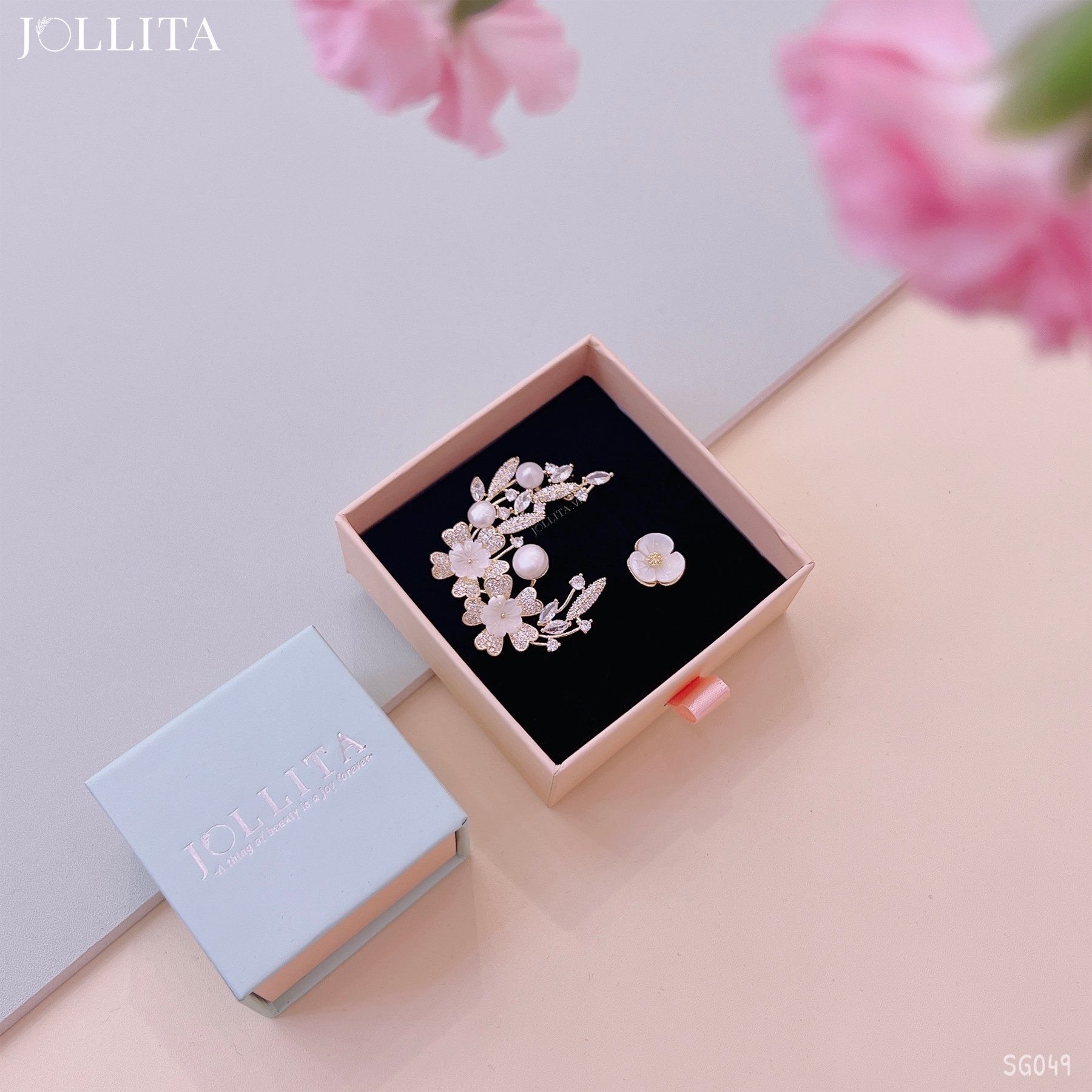  Set quà tặng 20/11 cài áo cao cấp sang trọng SG049 