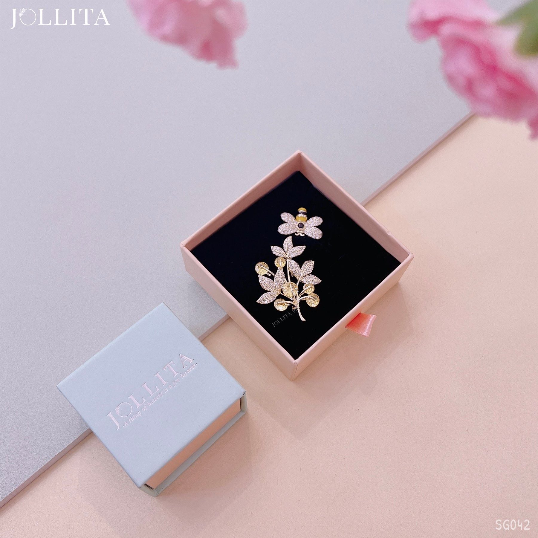  Set quà tặng 20/11 cài áo cao cấp sang trọng SG042 