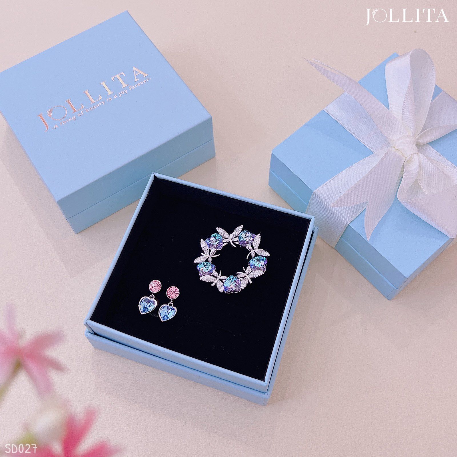  Set quà tặng 20/11 cài áo cao cấp sang trọng SD027 