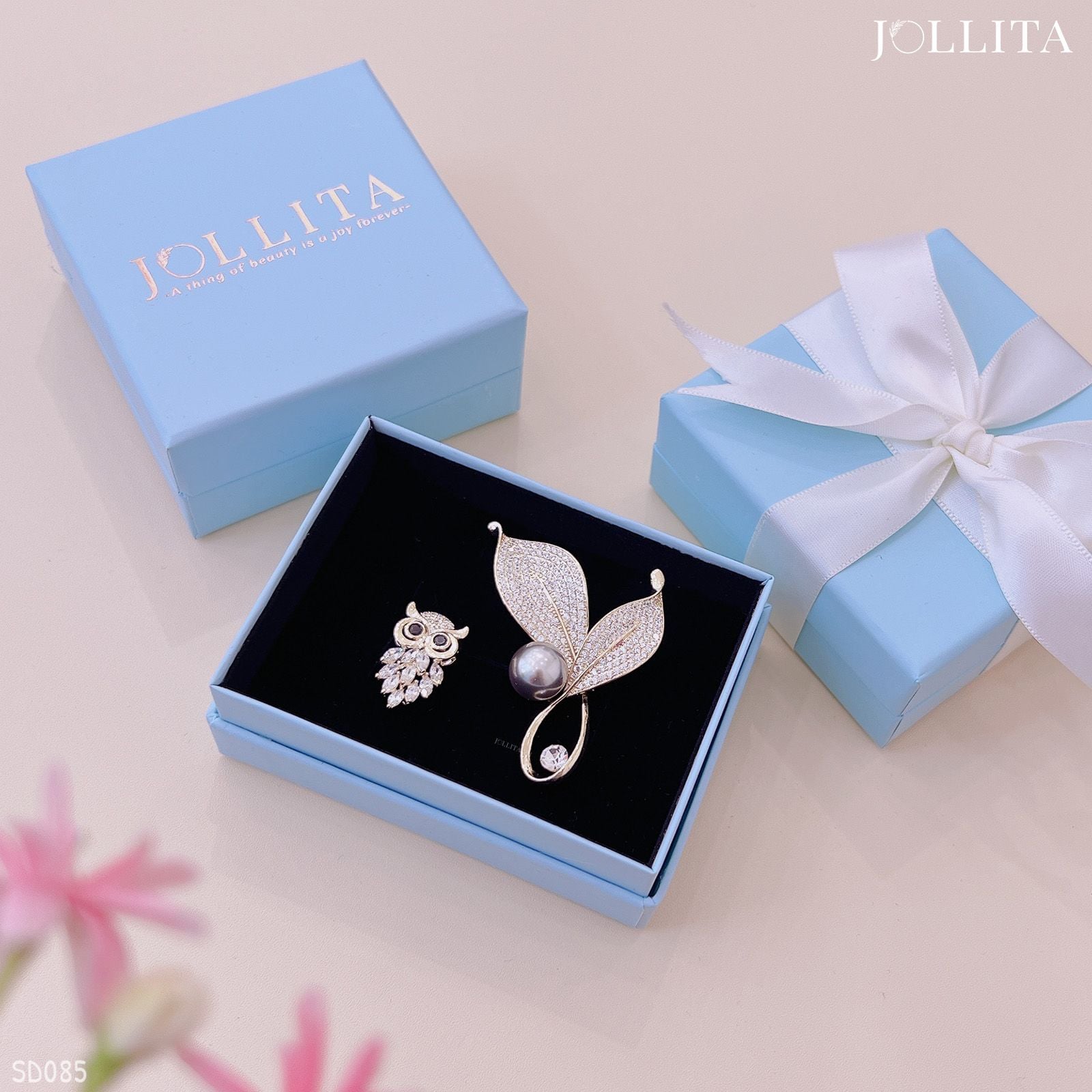  Set quà tặng 20/11 cài áo cao cấp sang trọng SD085 