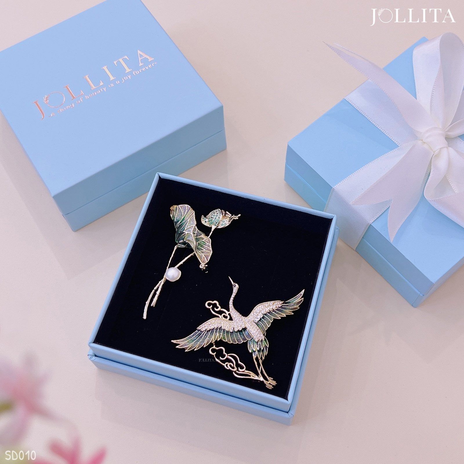  Set quà tặng 20/11 cài áo cao cấp sang trọng SD010 