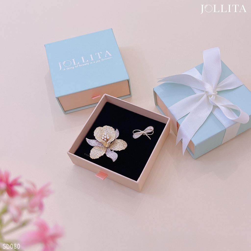  Set quà tặng 20/11 cài áo cao cấp sang trọng SD080 