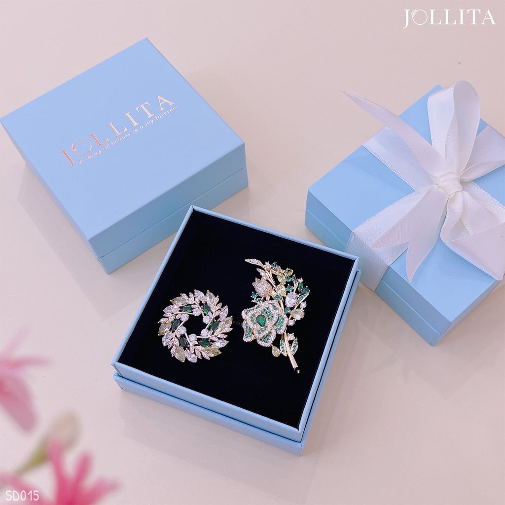  Set quà tặng 20/11 cài áo cao cấp sang trọng SD015 