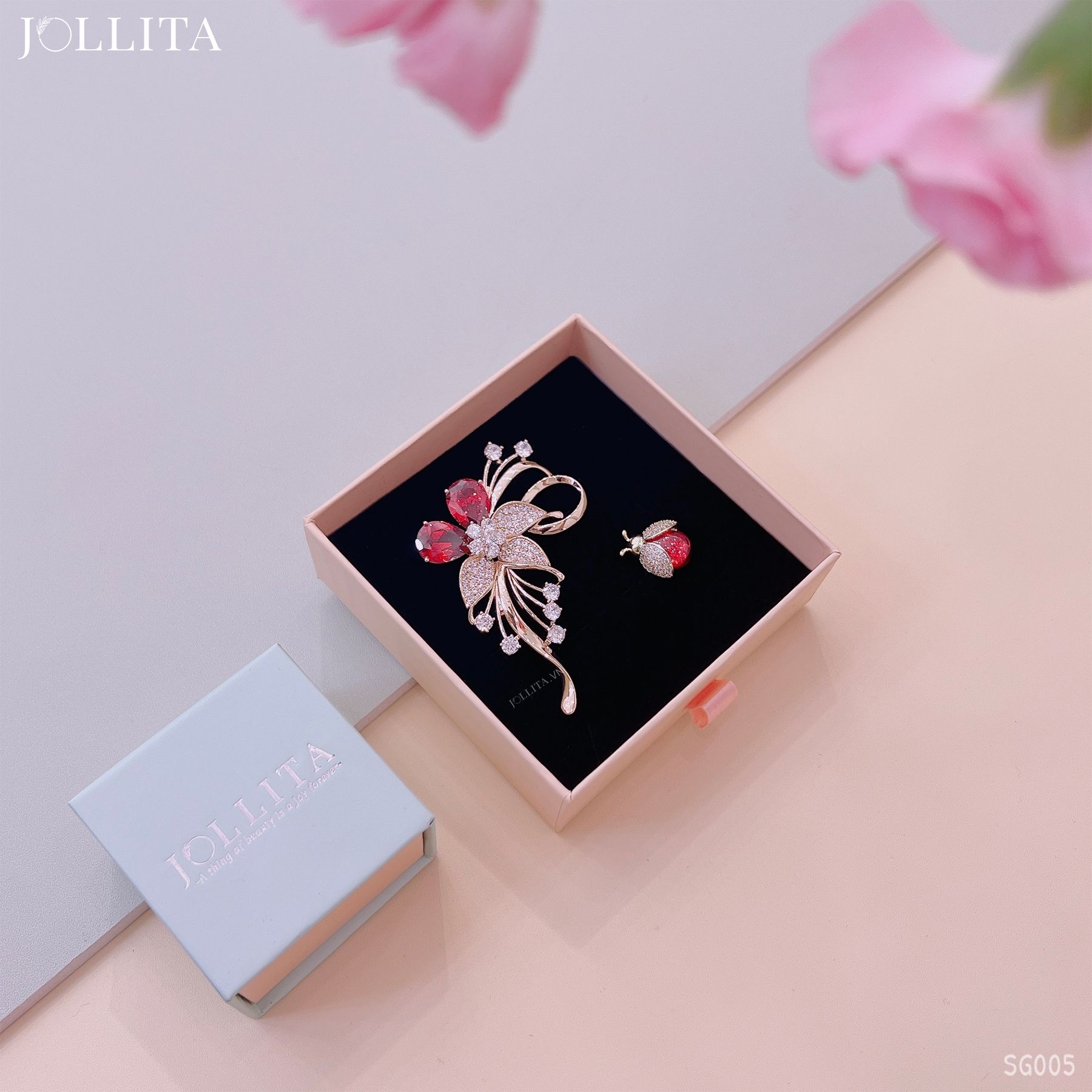  Set quà tặng 20/11 cài áo cao cấp sang trọng SG005 