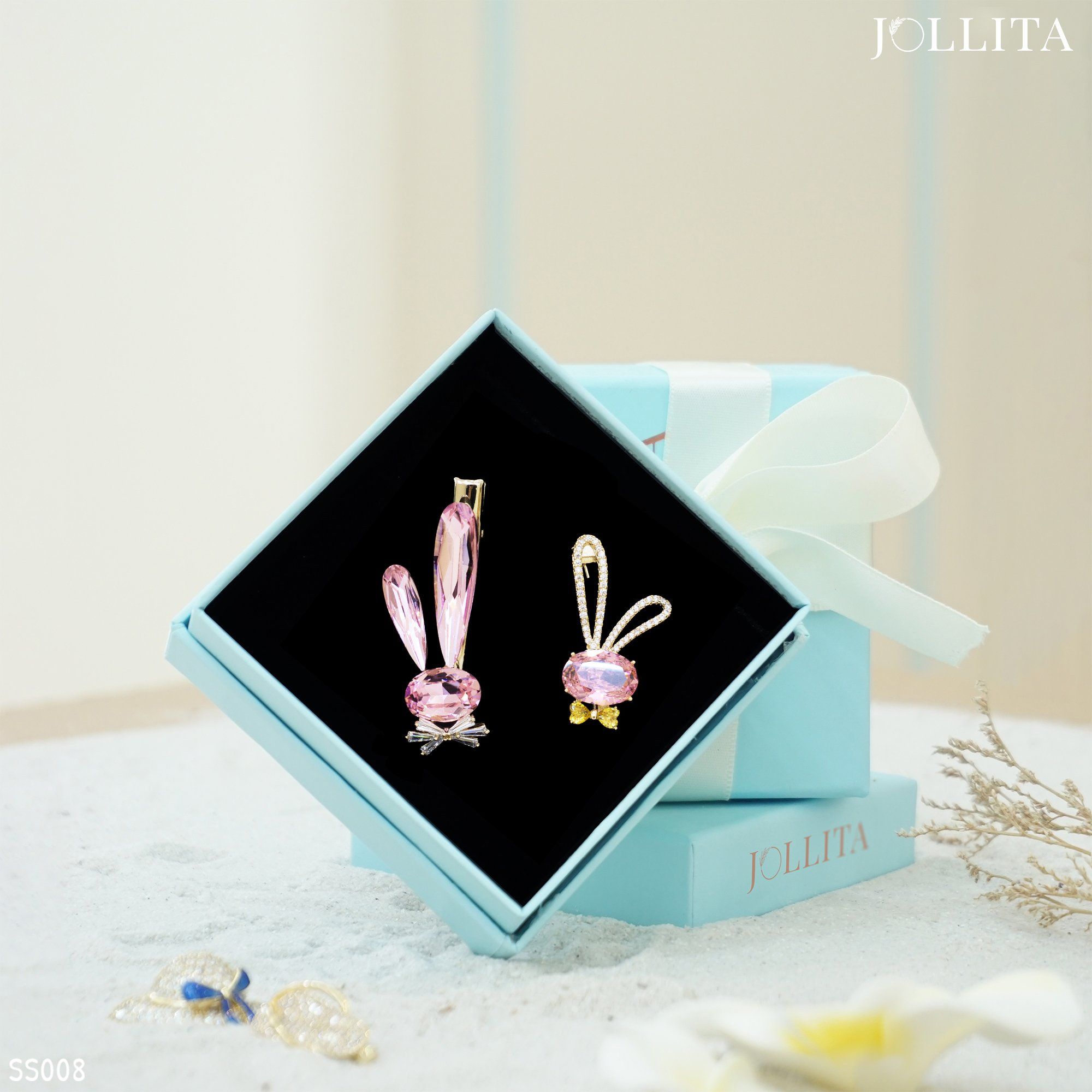  Set quà tặng 20/11 cài áo Kẹp tóc cao cấp sang trọng 