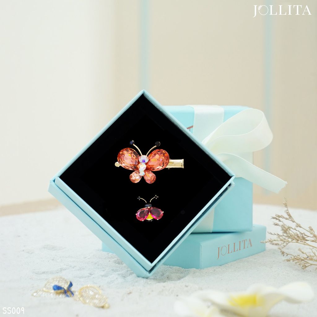  Set quà tặng 20/11 cài áo Kẹp tóc cao cấp sang trọng 