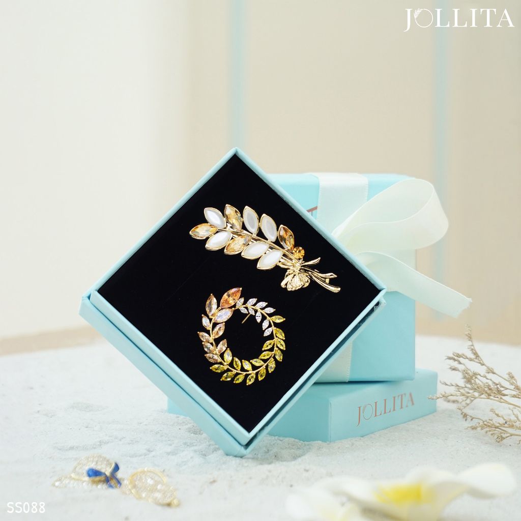  Set quà tặng 20/11 cài áo Kẹp tóc cao cấp sang trọng 