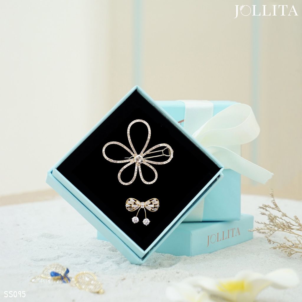  Set quà tặng 20/11 cài áo Kẹp tóc cao cấp sang trọng - 95 