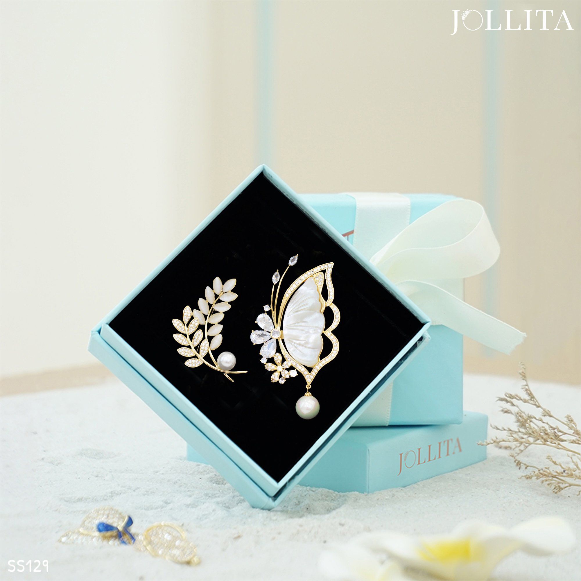  Set quà tặng 20/11 cài áo cao cấp sang trọng - 129 