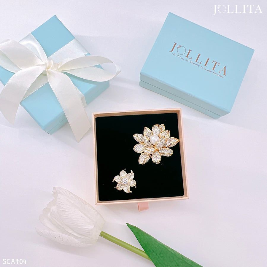  Set quà tặng 20/11 cài áo cao cấp sang trọng - 704 